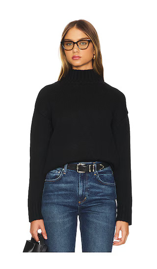 Sola Turtleneck in Black | Revolve Clothing (Global)