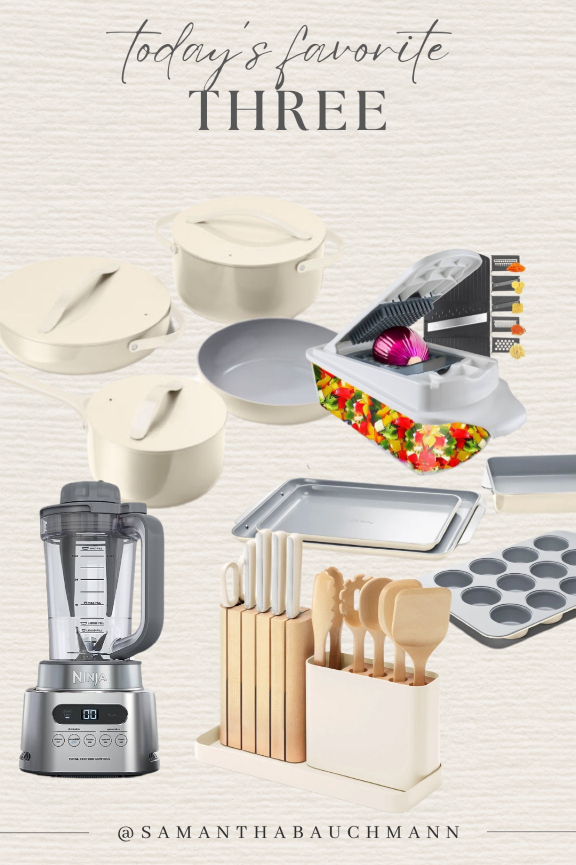 Today’s favorite three!! Kitchen gadgets! Blender, Caraway, Chopperd

#LTKhome