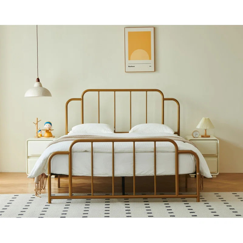 Gurtha Metal Platform Bed | Wayfair North America