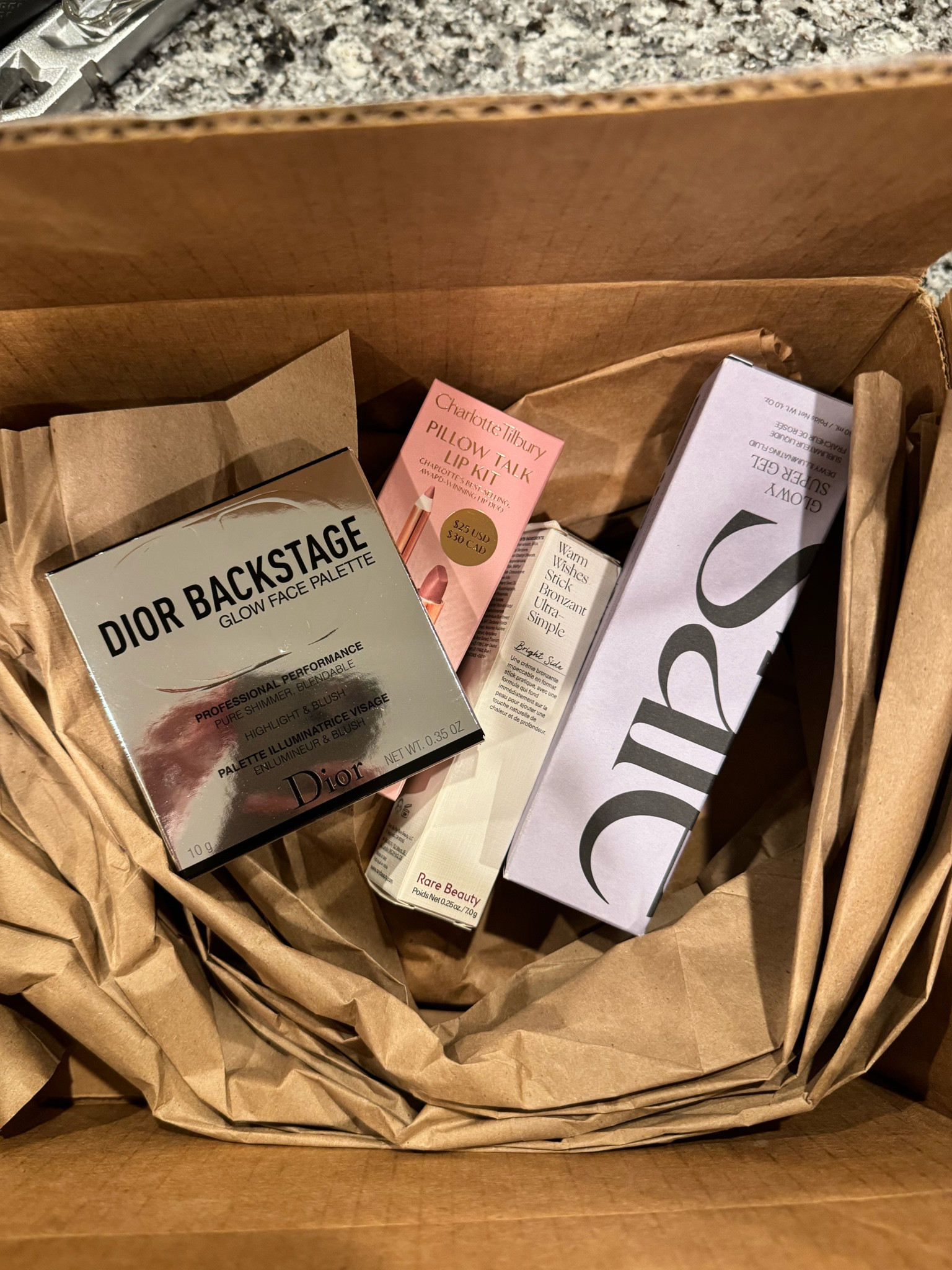 New makeup from Sephora 

Dior beauty 
Rare beauty 
Charlotte Tilbury Pillow Talk 
Saie 

#LTKbeauty #LTKstyletip #LTKfindsunder50