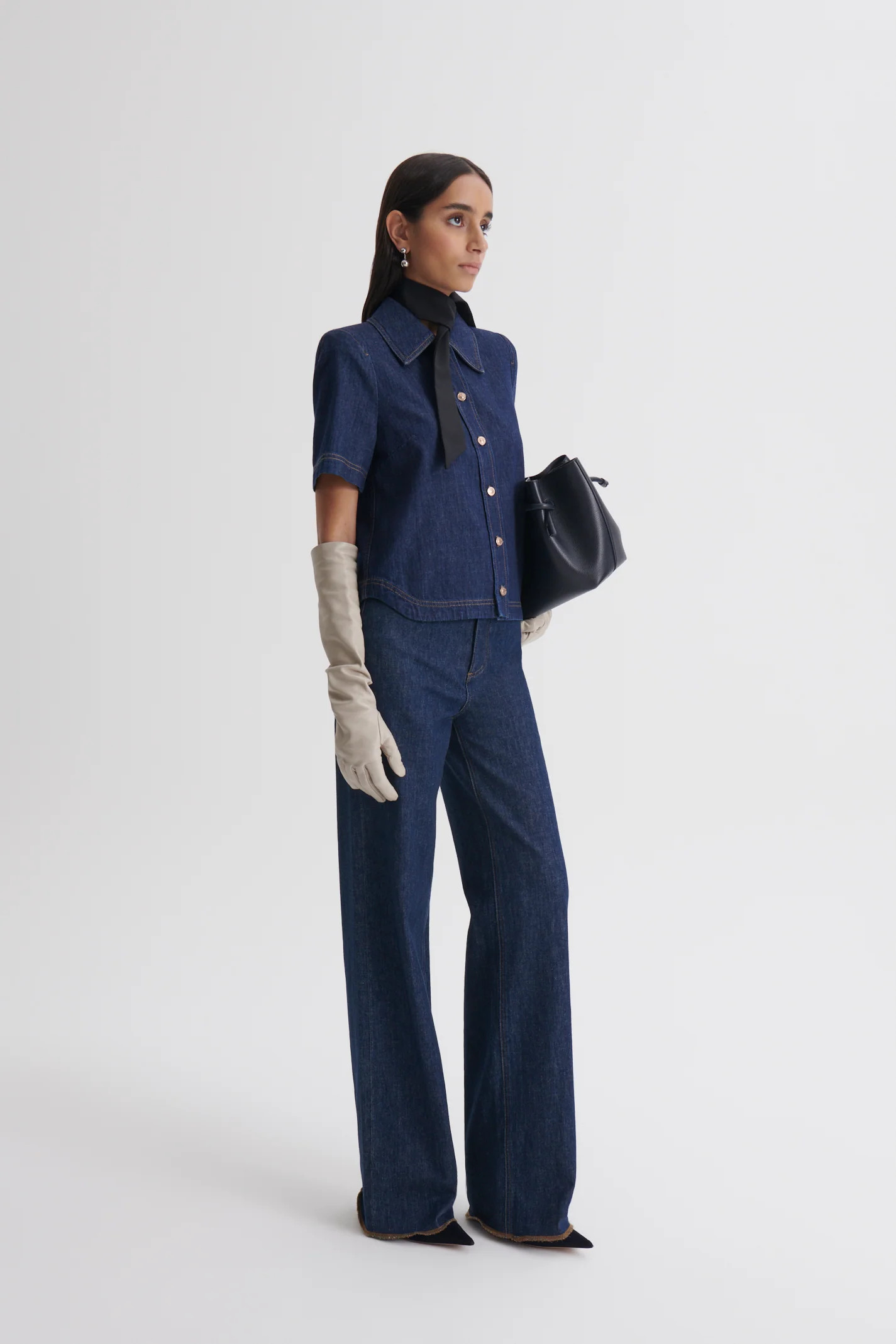 DENIM FIVE POCKET JEAN - INDIGO.B - Scanlan Theodore | Scanlan Theodore AU