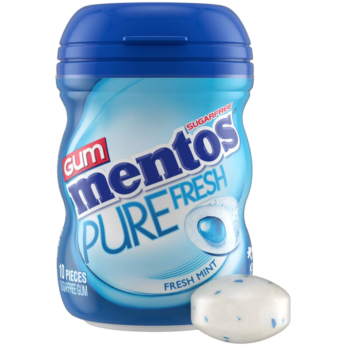 Mentos Pure Fresh Nano Bottle Fresh Gum Stocking Stuffers - Mint - 0.705oz | Target