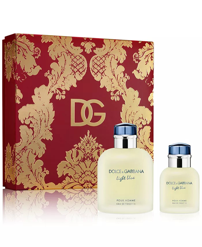 Men's 2-Pc. Light Blue Pour Homme Eau de Toilette Gift Set | Macy's