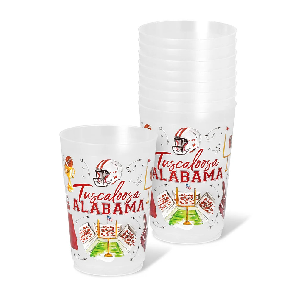 Tailgates in Tuscaloosa Frost Flex Cup 20oz (Set of 8) | Swig Life