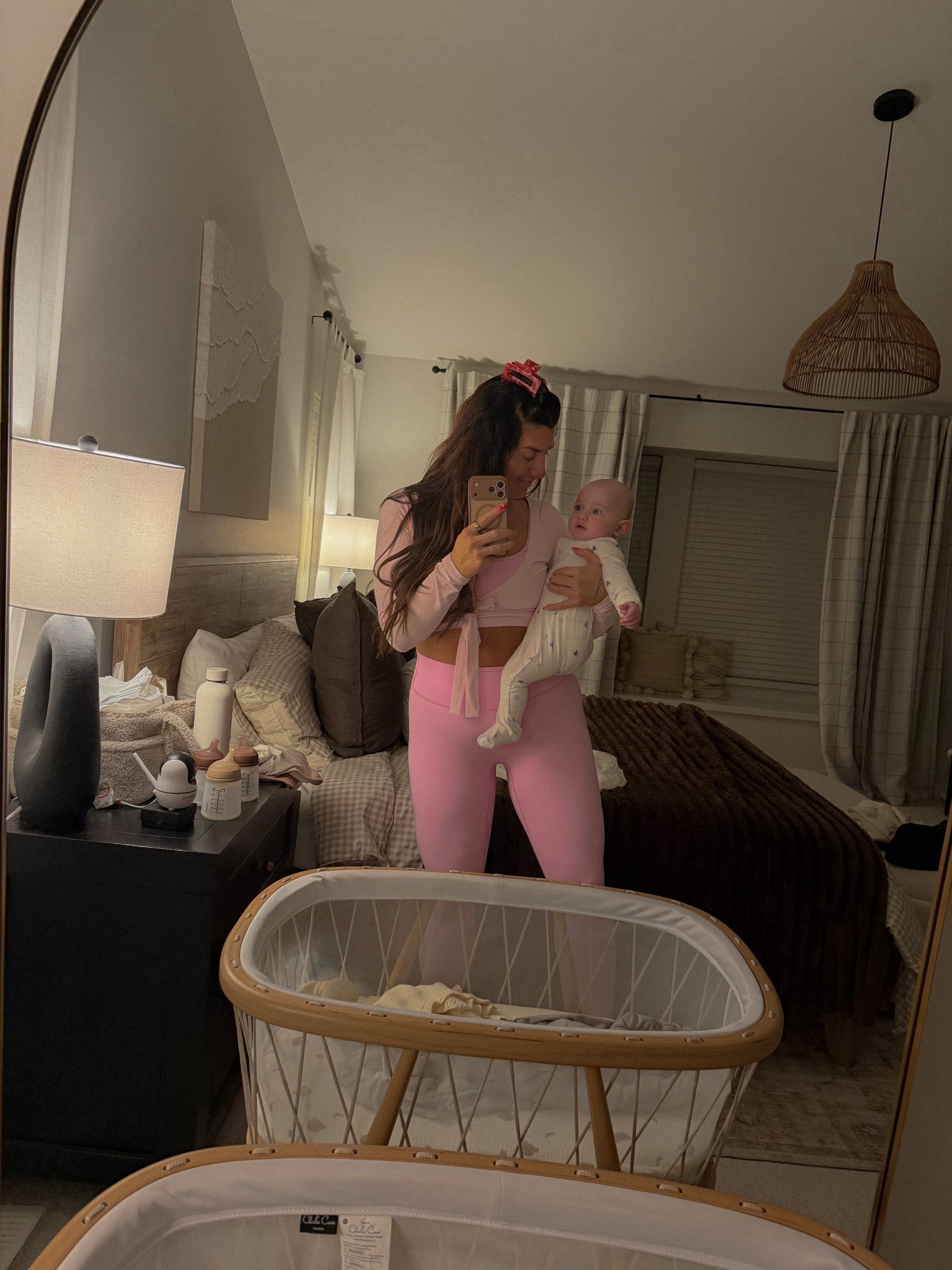 Cute pink set & wrap top !