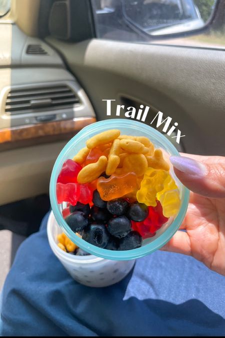 All the snacks I packed in this stackable container, I mixed them together and made a trail mix snacks for the kids. 

Road trips are not always easy with kids so snacks always keeps them happy and content… For a while at least😂

This stackable snack container made snacking soo easy & fun!!!

#LTKtravel #LTKfamily #LTKkids