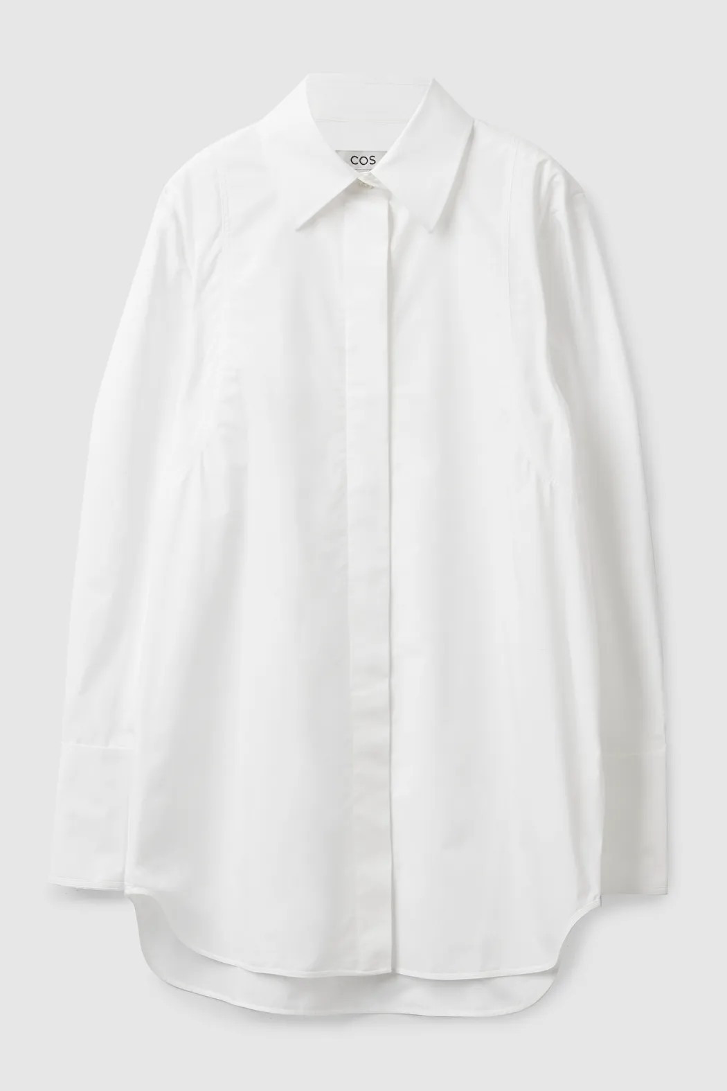 ELEGANTES HEMD MIT LOCKERER PASSFORM - Weiß - Shirts - COS | COS (EU)