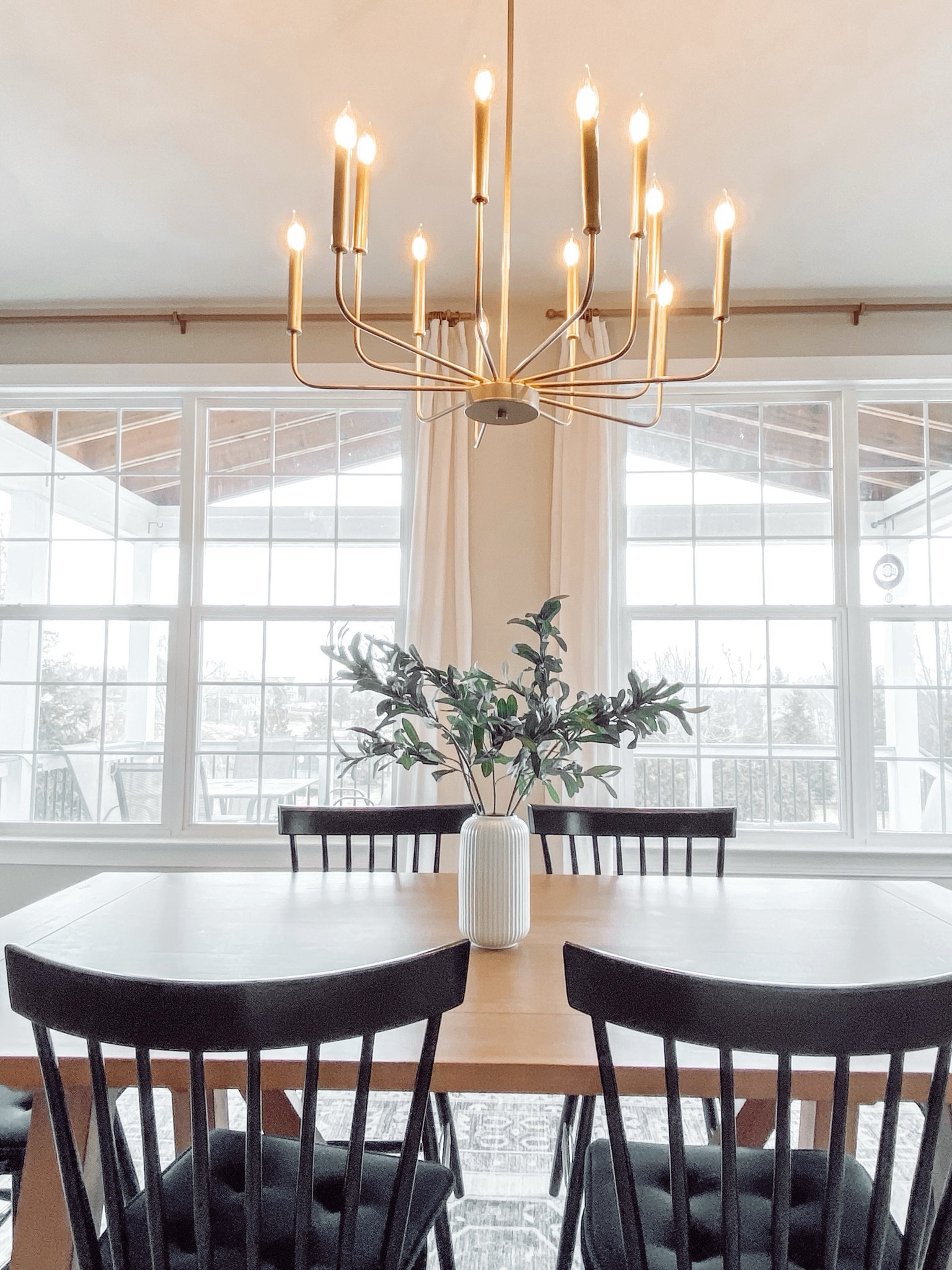 Saturday kitchen dining room vibes
Faux olive stems from Amazon
Modern transitional style brass chandelier

#LTKhome