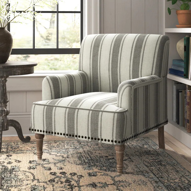 Arching Upholstered Armchair | Wayfair North America