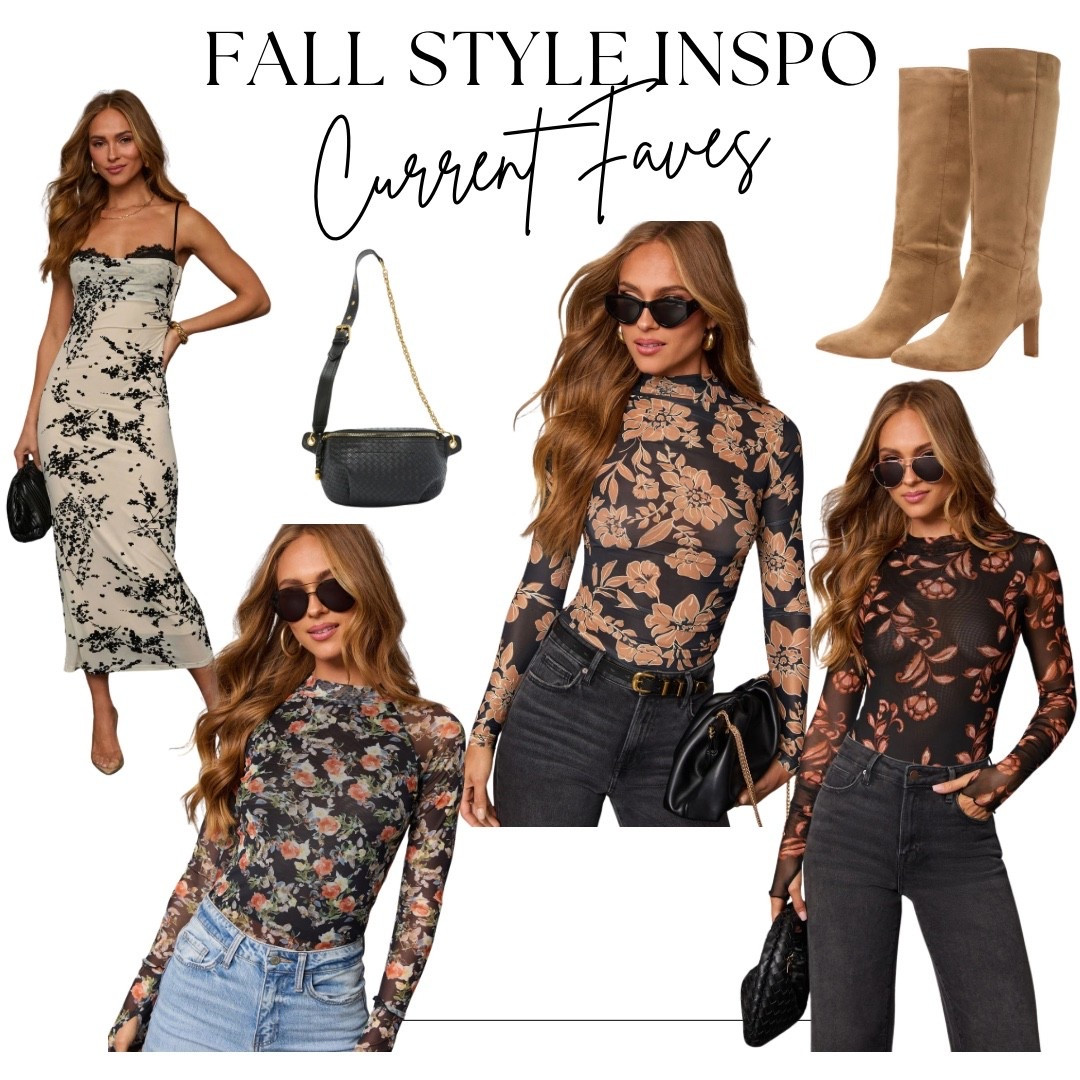 Fall outfits that are trending // trending styles // fall outfits // floral tops // floral dress // fall boots // new arrivals // fall trends 

#LTKSaleAlert #LTKStyleTip #LTKxVICI