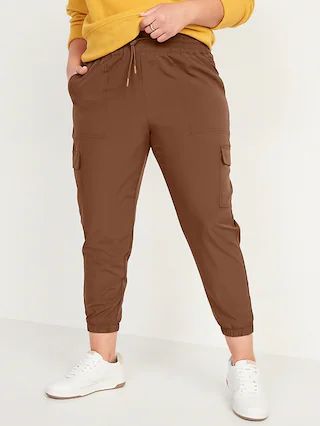 High-Waisted StretchTech Cargo Jogger Pants for Women | Old Navy (US)