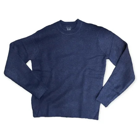 Gap Men s Soft & Comfortable Classic Fit Crew Neck Sweater (Medieval Blue S) | Walmart (US)
