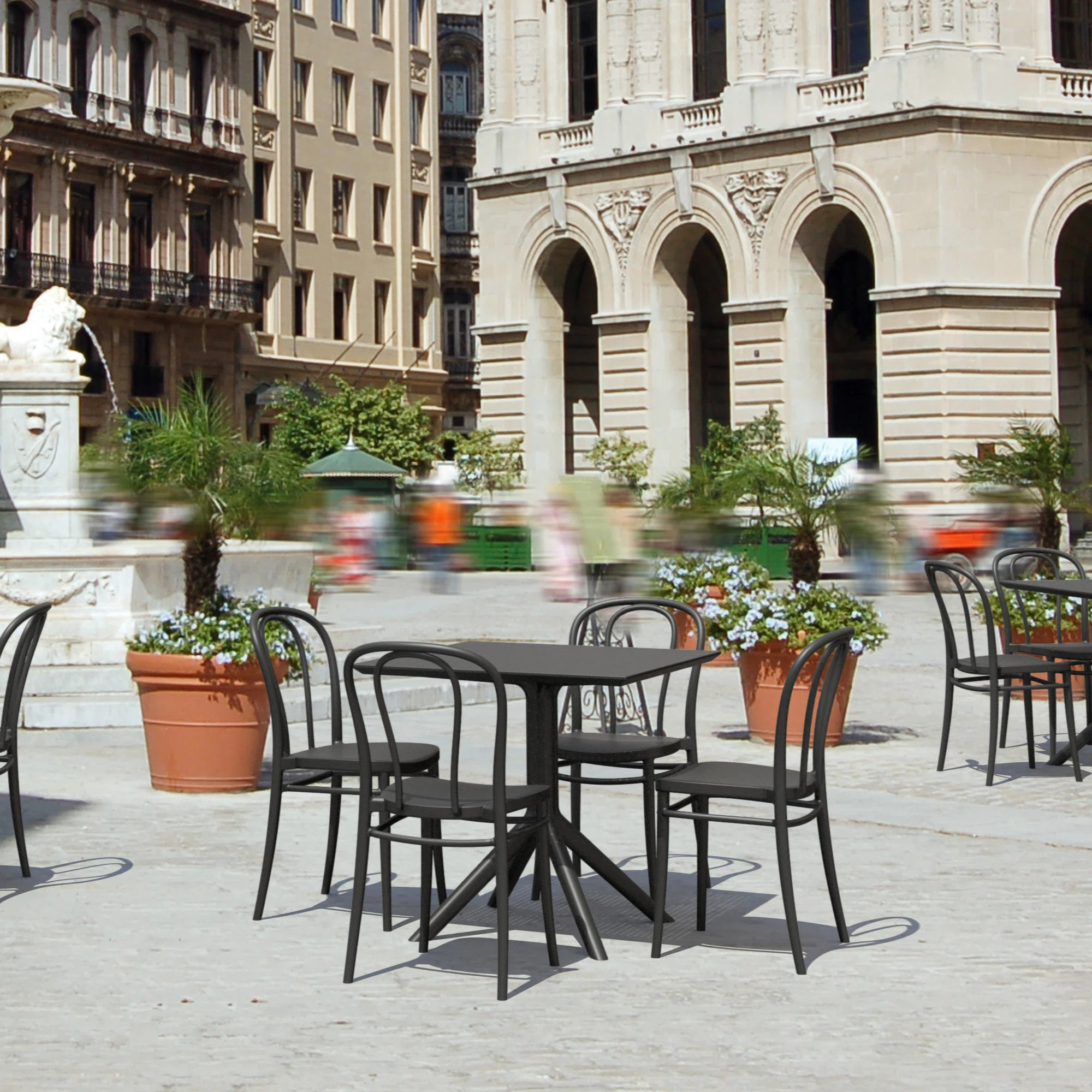 Altus Square 4 - Person 31.5" Long Dining Set | Joss & Main