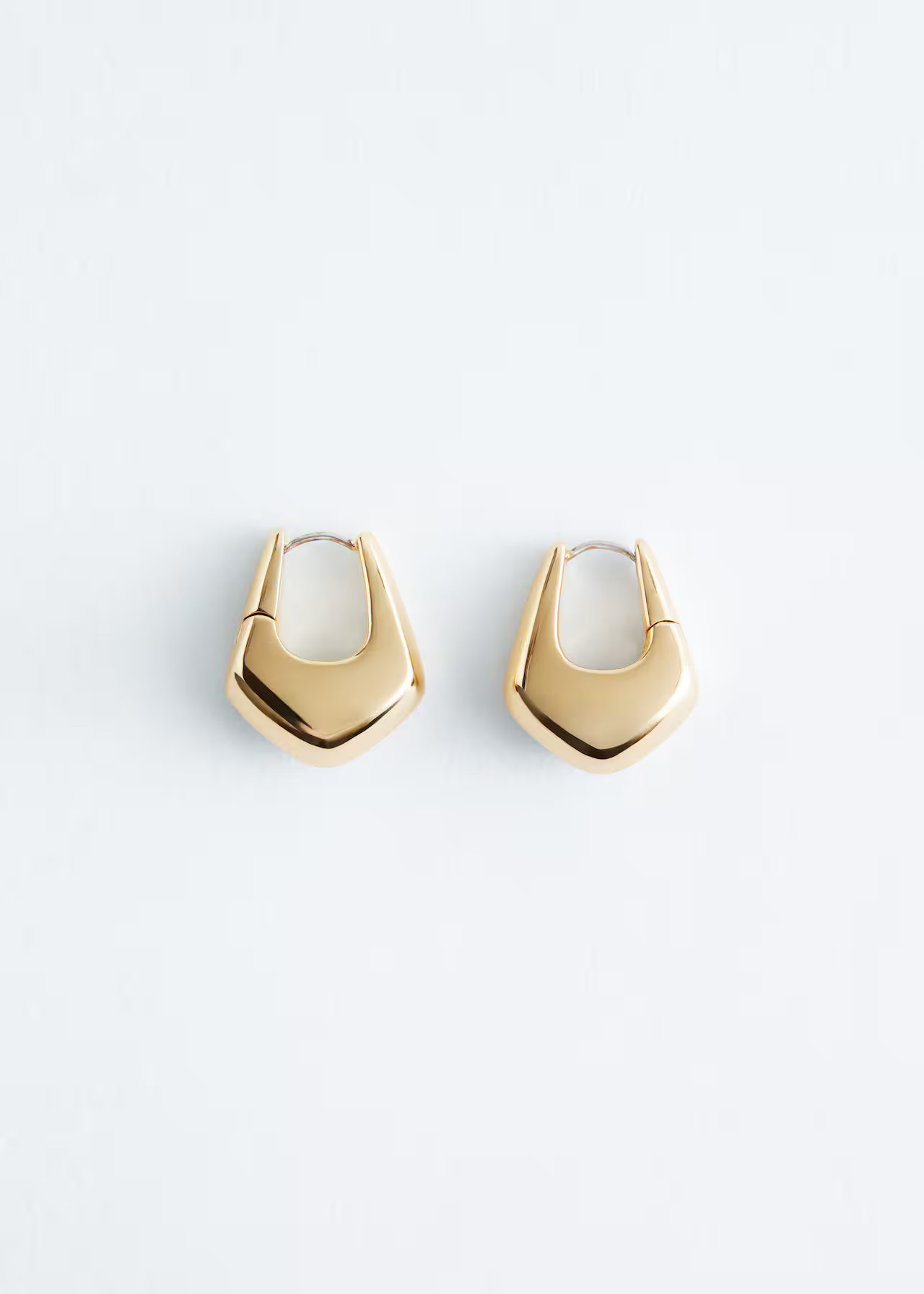 Angular Bell Hoop Earrings | & Other Stories UK