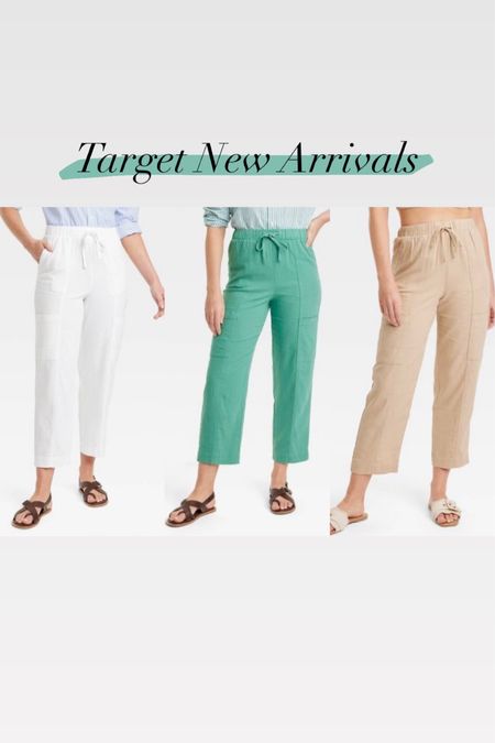 Target new arrivals 
Taper pants