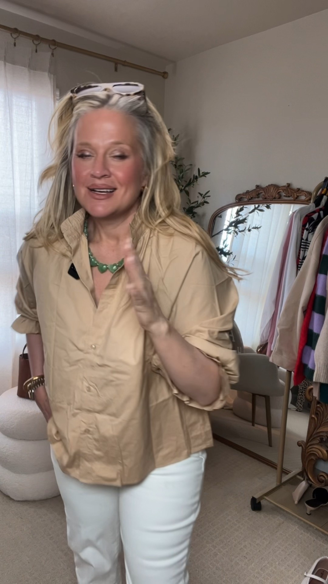 ✨Tap the bell, save and ❤️ for over 40 fashion, midlife style, midsize fashion and luxury looks for less. 

Style habit I'm leaving behind in 2025 is the mindset that I have to spend a lot of money to look expensive or own high-quality clothes. That's simply not the fact here's a tip don't look at the brand look at the material blend and how the outfits the tops and the pants are structured. That's gonna tell you if this is a good piece. There's a lot of brands that are very overpriced right now. You do not need to spend that kind of money and to get that polished look anyhow this is a great outfit, the top is a size large, size down and I'm wearing a size 12 in jeans and TTS.

👑"Helping you look good, feel good!" - Lindsey Denver

Over 40 fashion, over 50 style, midlife style, midsize fashion, Gen X style, body confidence, perimenopause style, mom outfits, over 45 style, over 50


#LTKFindsUnder50 #LTKOver40 #LTKMidsize