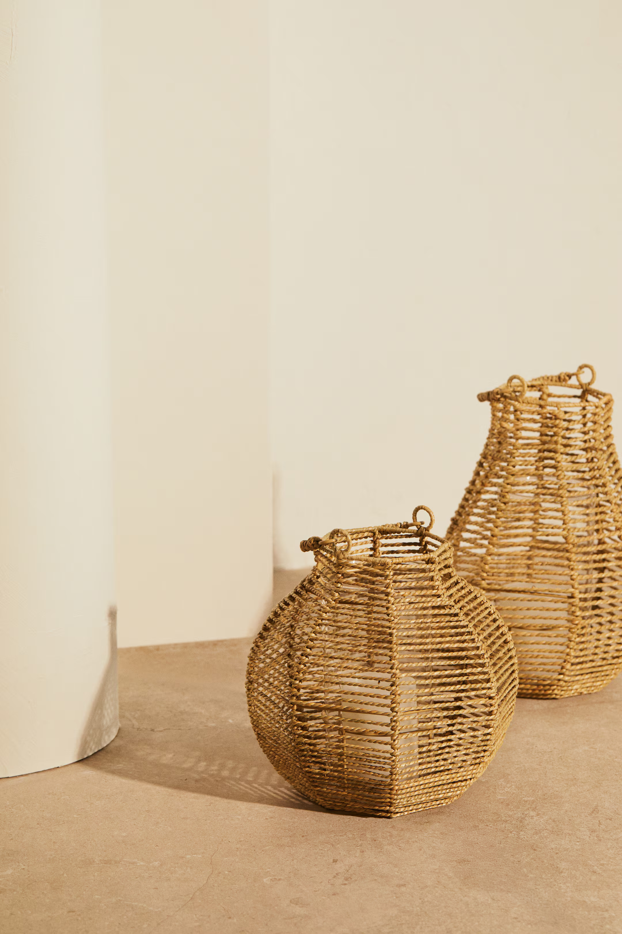 Seagrass Candle Lantern | H&M (US + CA)