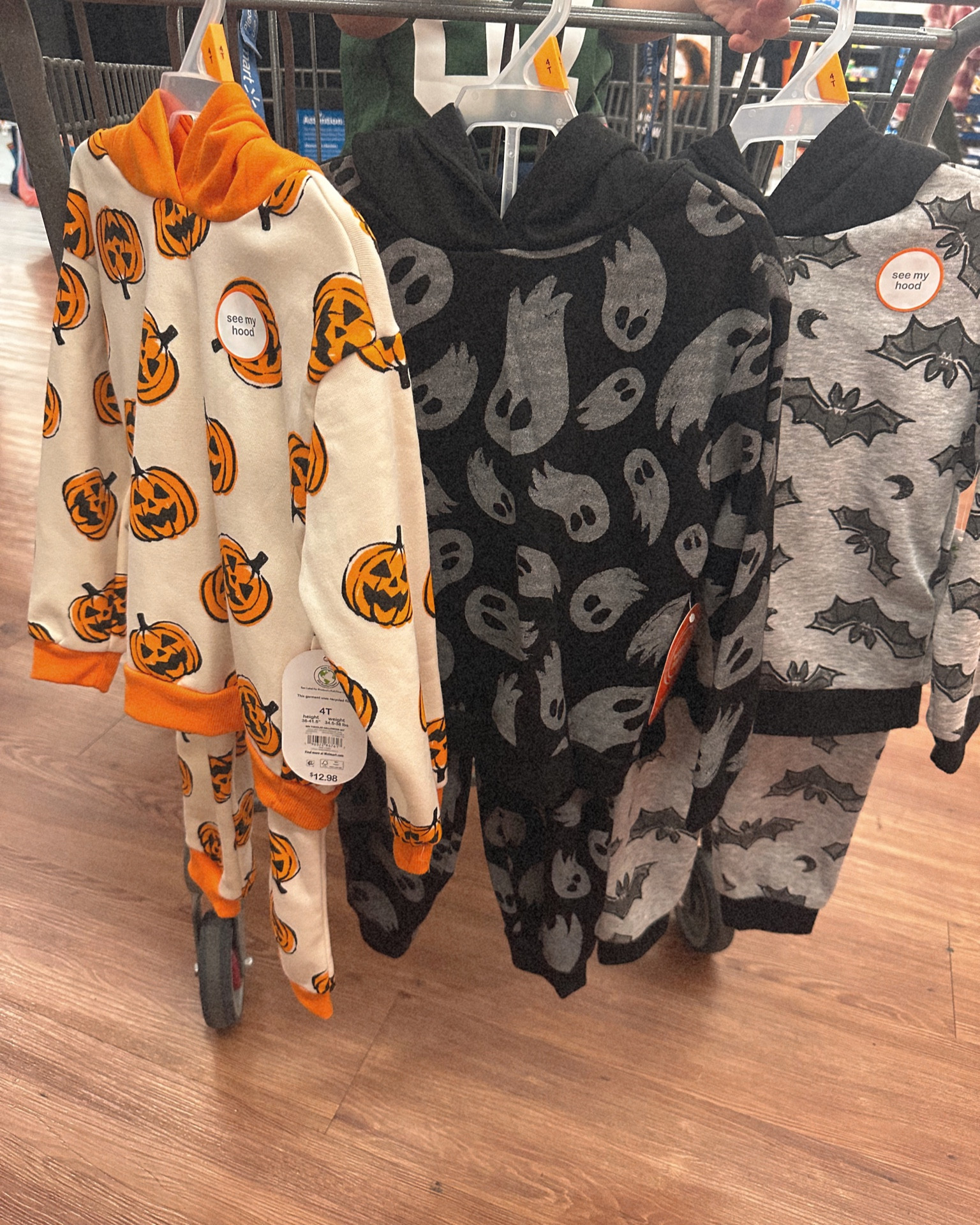 Affordable kid toddler Halloween fleece 2 piece sets. Jack-o-lantern pumpkins, ghost and bat prints for festive, modern and spooky cute Halloween outfits  

#LTKfindsunder100 #LTKkids #LTKSeasonal