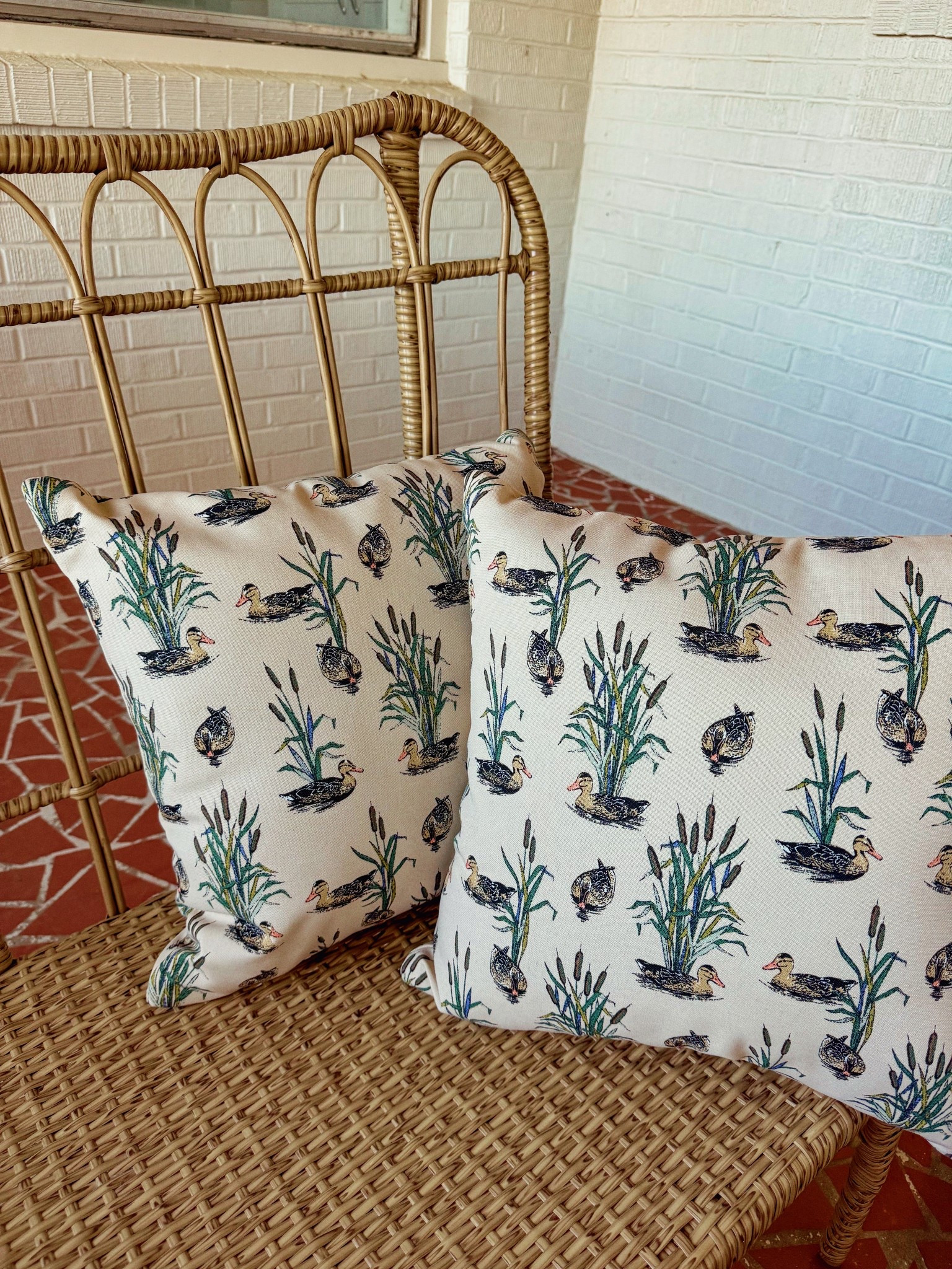 These outdoor pillows are perfect for my patio furniture!! 🦆 I grab anything with wildlife on it right away. Hard to find! Outdoor living | outdoor | furniture | pillow 

#LTKHome #LTKFindsUnder50
