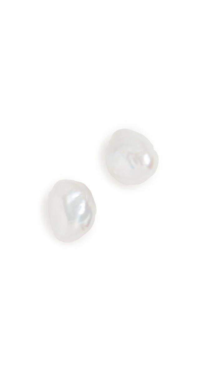 Pearl Stud Earrings | Shopbop