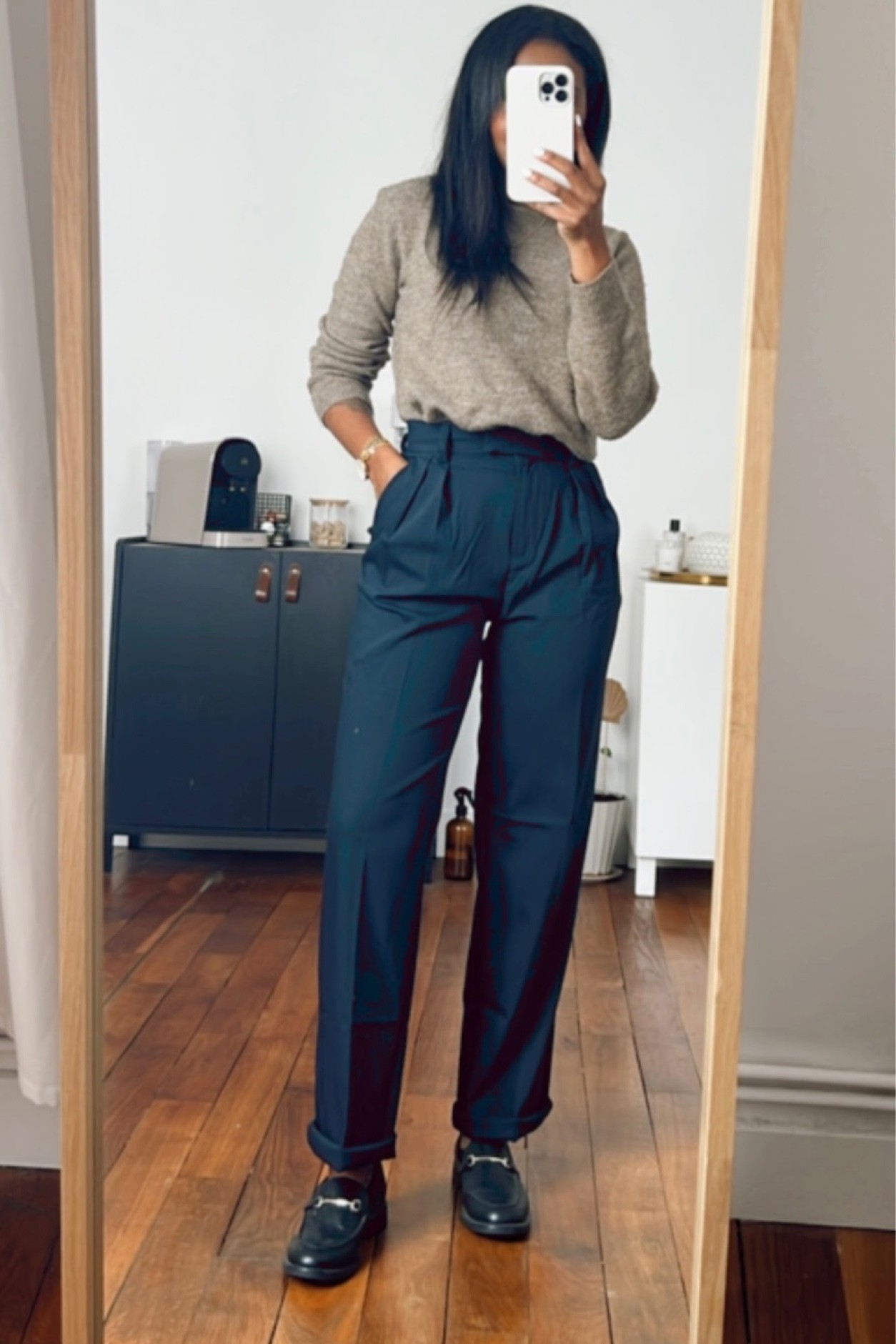 Pantalon bleu marine parfait 

#LTKSeasonal