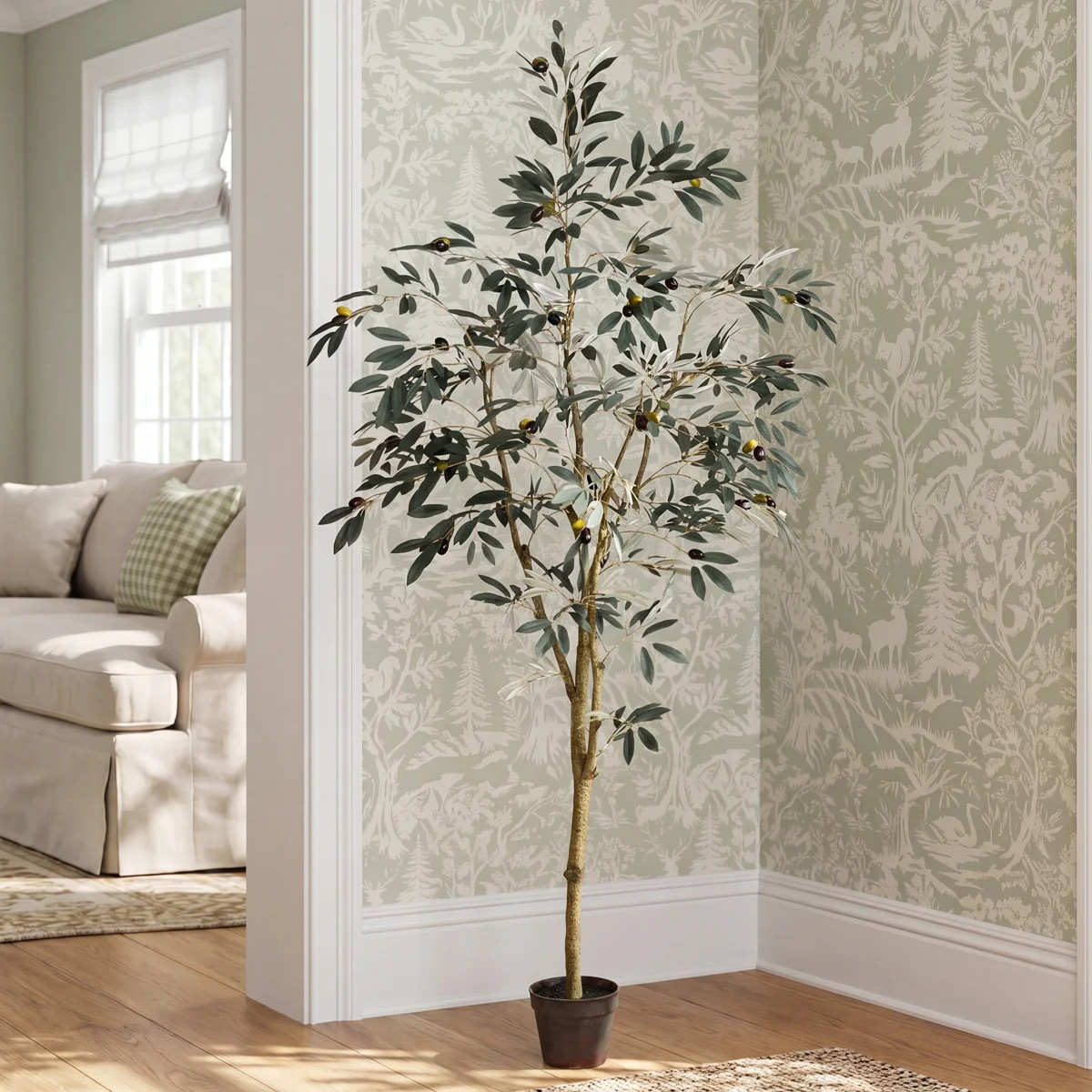 Winnetka Faux Tree in Pot | Wayfair North America