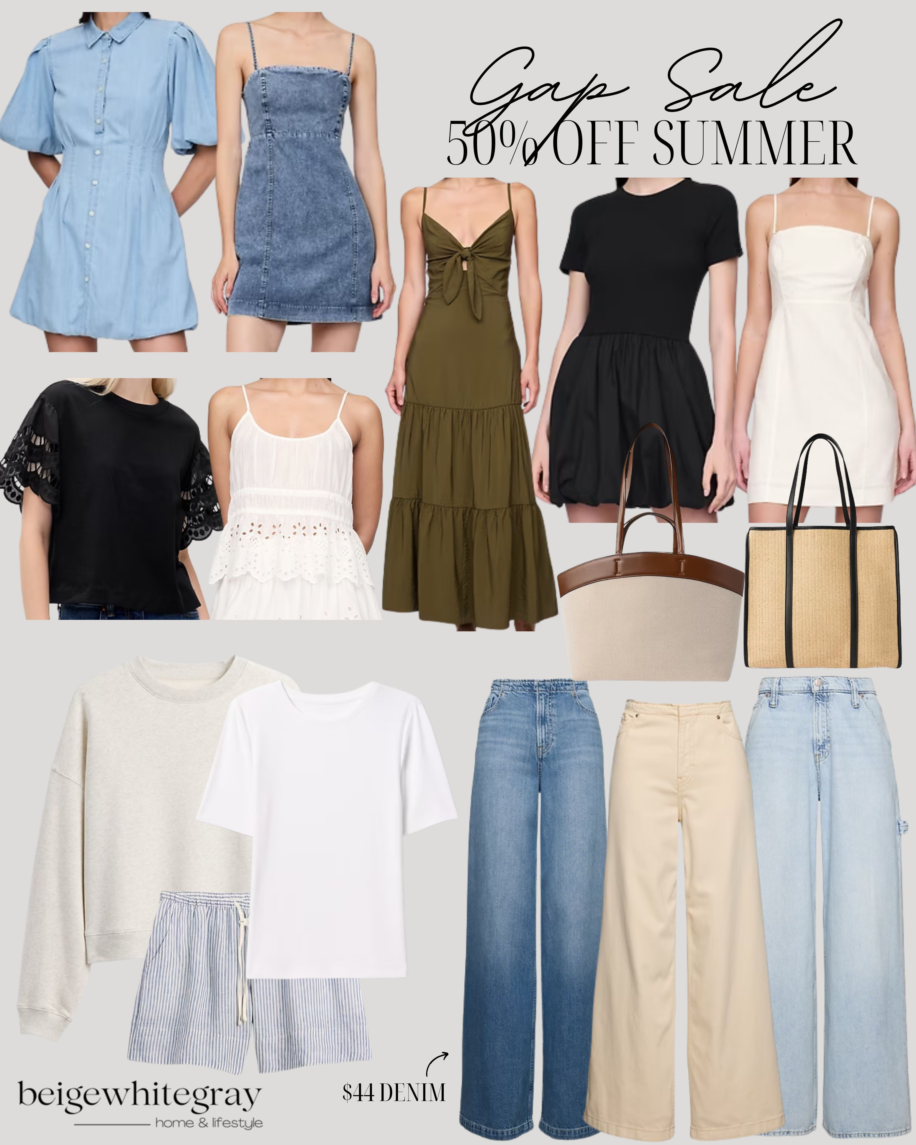 50% Off at Gap!
Gap Sale / Gap Summer Sale / Linen Dresses / Linen Shorts / Lightweight Jumpsuits / Crop Tops & Skirts / Floral Sundresses / Ribbed Tank Tops / Wide-Leg Linen Pants / Ruffled Blouses / One-Piece Swimsuits / High-Waisted Bikinis / Lightweight Rompers / Strappy Sandals / Slide-On Espadrilles / Raffia Handbags / Woven Crossbody Bags / Straw Beach Hats / Silk Scarves / Oversized Sunglasses / Bangle Bracelets / Layered Gold Necklaces / Hoop Earrings / Beach Coverups / Sheer Kimonos / Neutral Tote Bags / Linen Outfits / Crochet Dresses / Summer Handbags / Summer Sandals / Summer Sneakers / Neutral Baseball Hats / Summer Outfits /  

 

#LTKSeasonal #LTKSaleAlert #LTKStyleTip