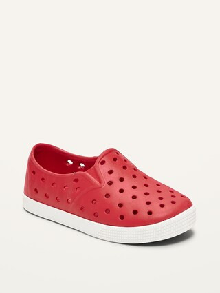 Unisex Perforated Slip-Ons for Toddler | Old Navy (US)