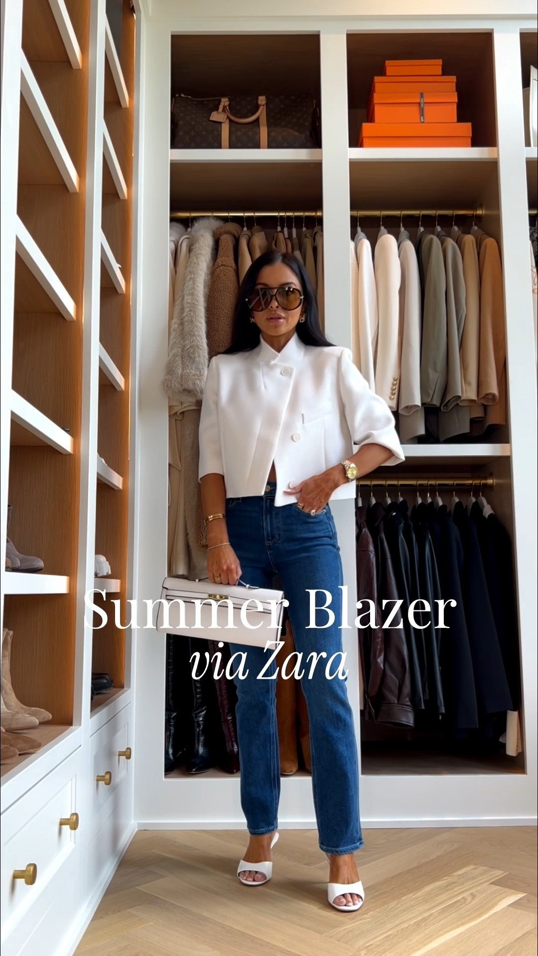 Zara new arrivals for spring / summer
Zara white viral blazer 
Paige cigarette denim wearing a 24
Summer outfit ideas 
@Zara 
Amazon clutch under $20

#LTKOver40 #LTKWorkwear #LTKPetite