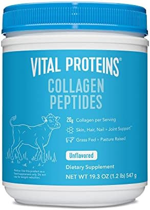 Vital Proteins Collagen Peptides Powder, 19.3 oz, Pack of 1, Promotes Hair, Nail, Skin, Bone and ... | Amazon (US)