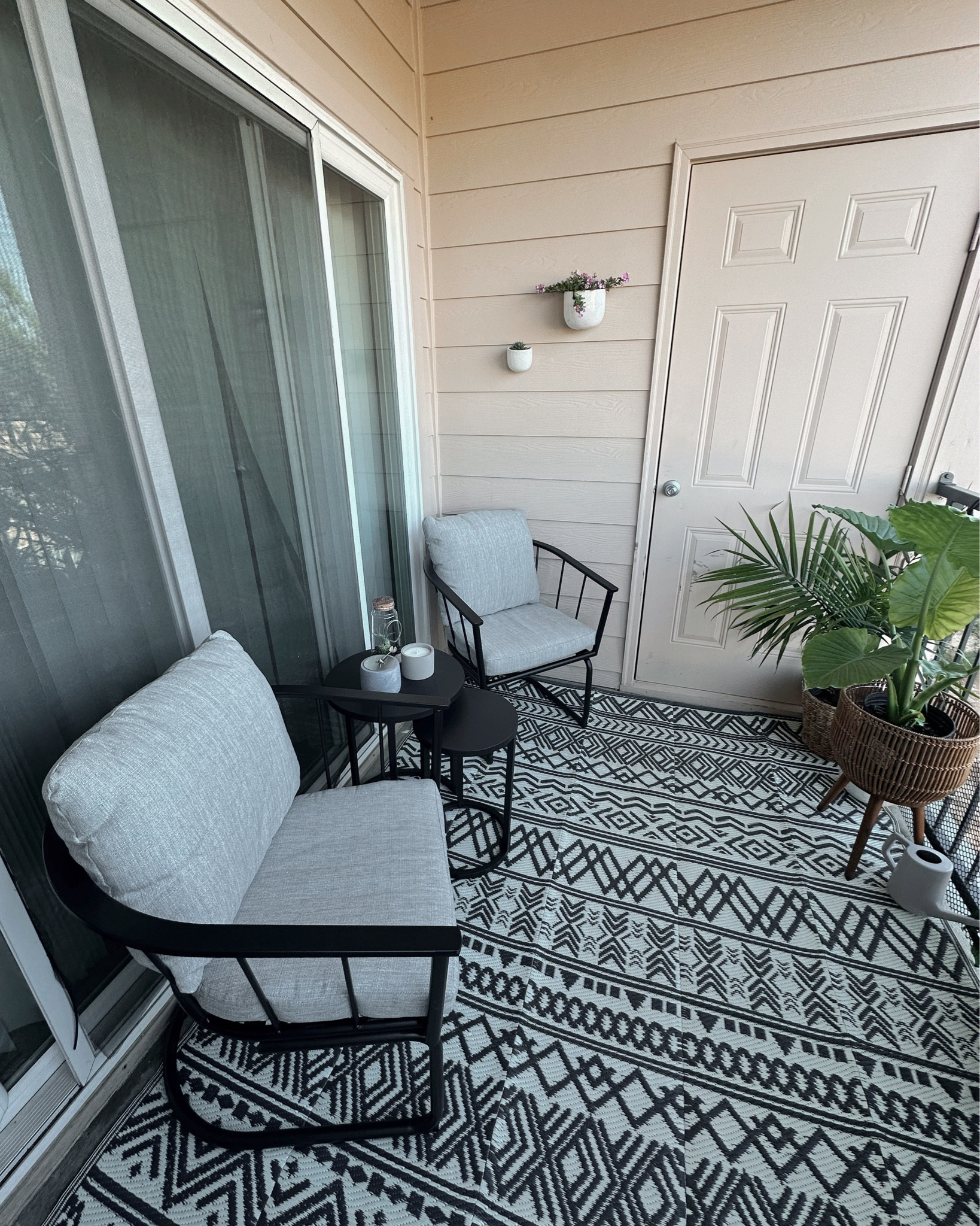 Finished the balcony just in time for spring!! 🌷

#LTKU #LTKhome #LTKSeasonal