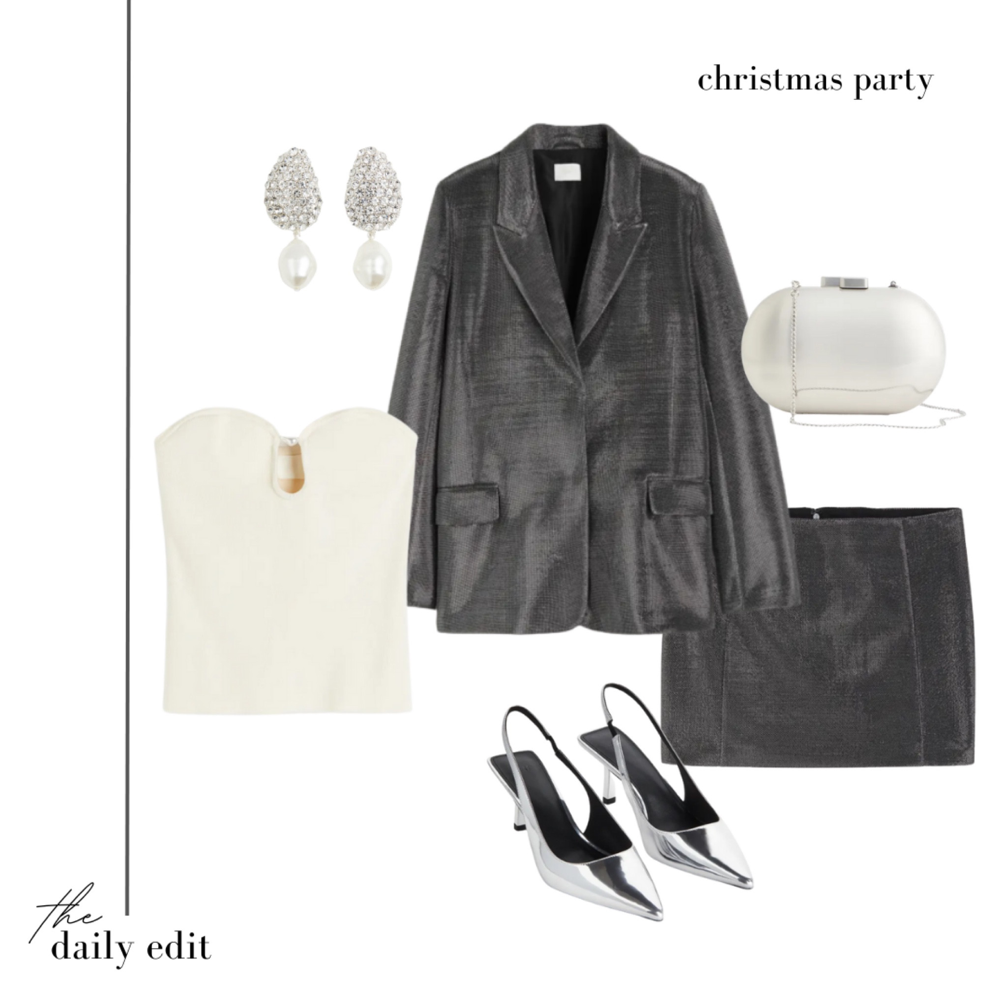 H&M Christmas Partywear ✨ 

Christmas party outfits, what to wear for a party, hmxme, silver sparkle outfit, silver heels, silver accessories, coord suit, women’s suit, ootn, winter outfit, date night outfit, neutral outfit, winter style, Christmas Day outfit, dressy outfit, New Year’s Eve outfit, metallic outfit, night out, day to night look, Black Friday deals, the daily edit

#LTKeurope #LTKCyberWeek #LTKstyletip