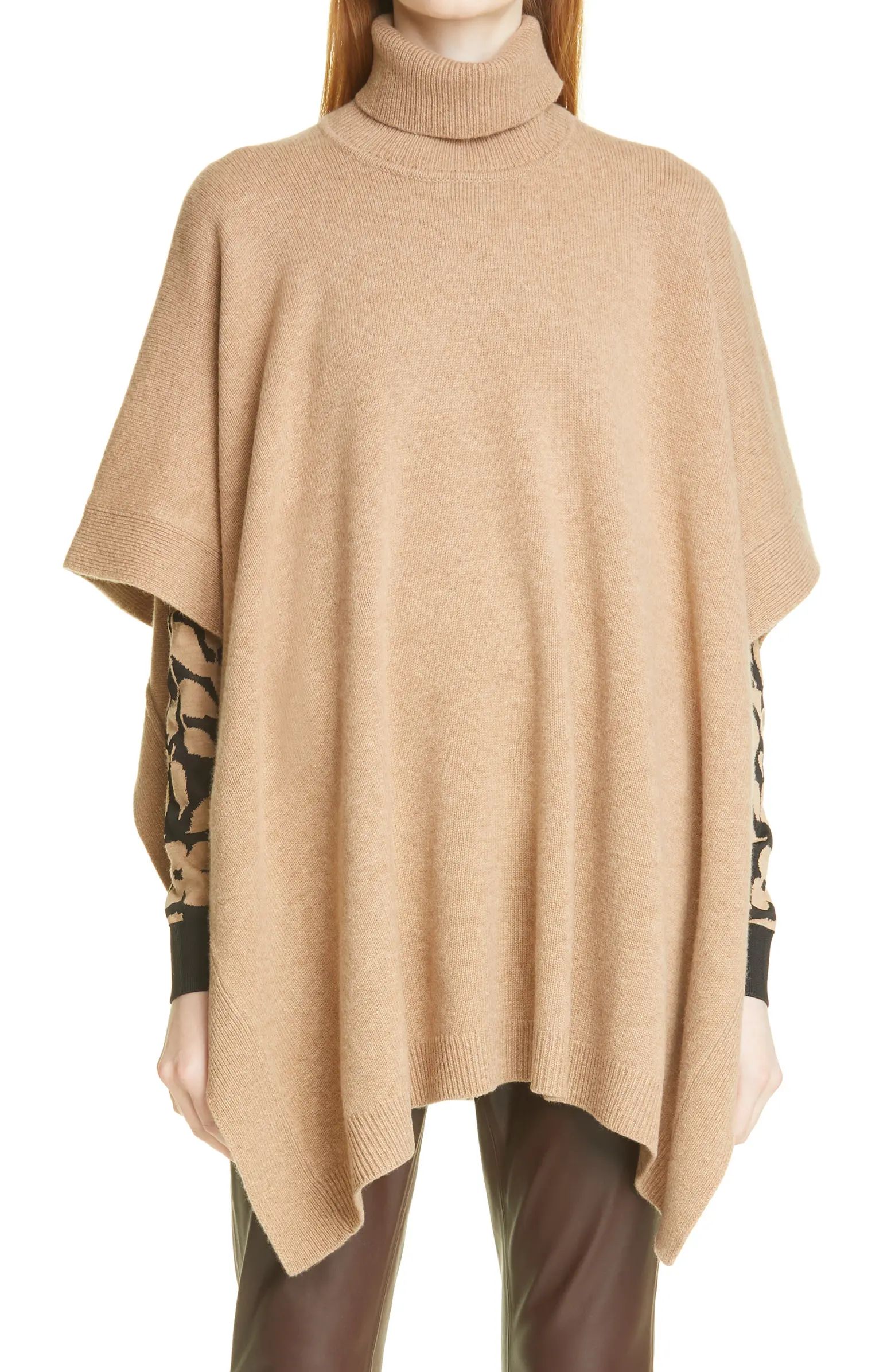 BOSS Landera Wool & Cashmere Poncho | Nordstrom | Nordstrom