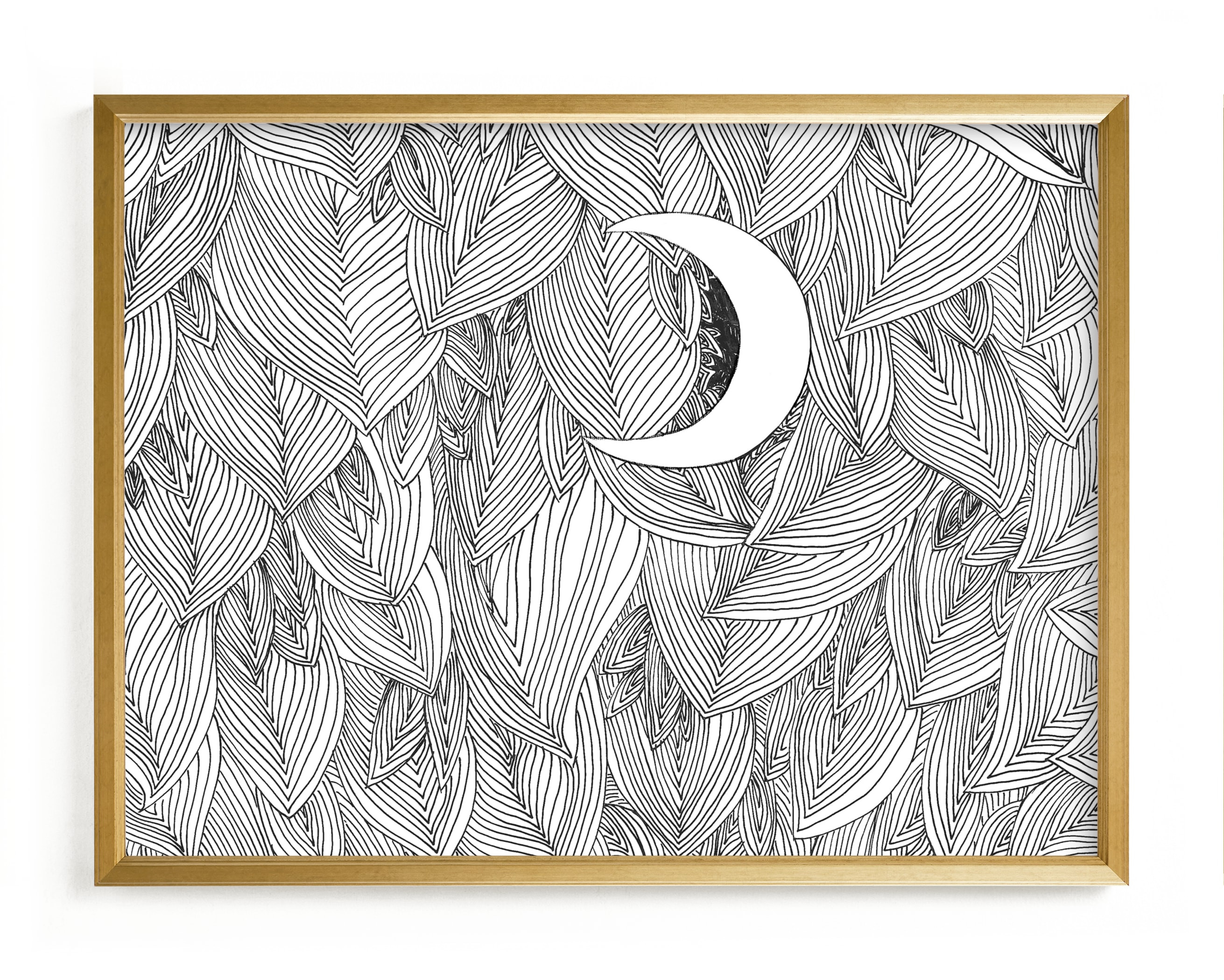 "Peek A Boo" - Drawing Limited Edition Art Print by Helen H Wu. | Minted