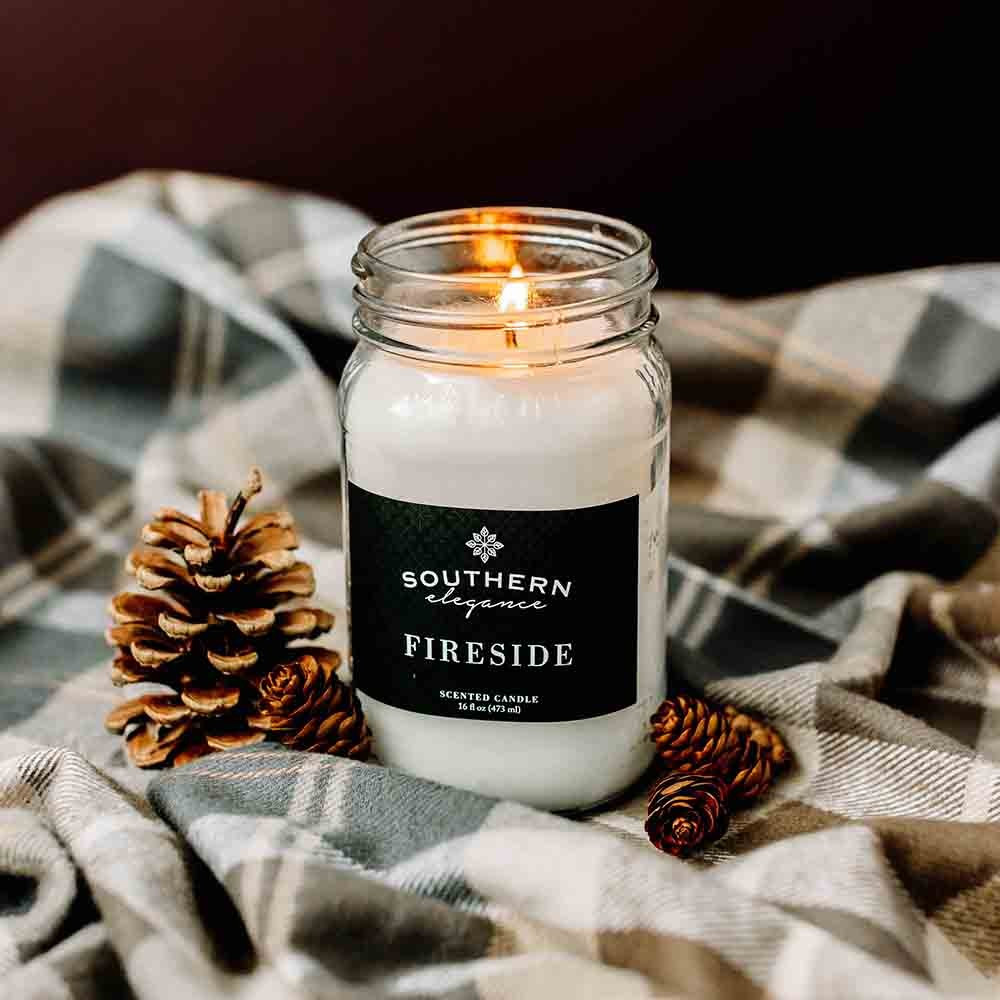 16oz Mason Jar: Fall & Holiday Collection | Southern Elegance Candle Company