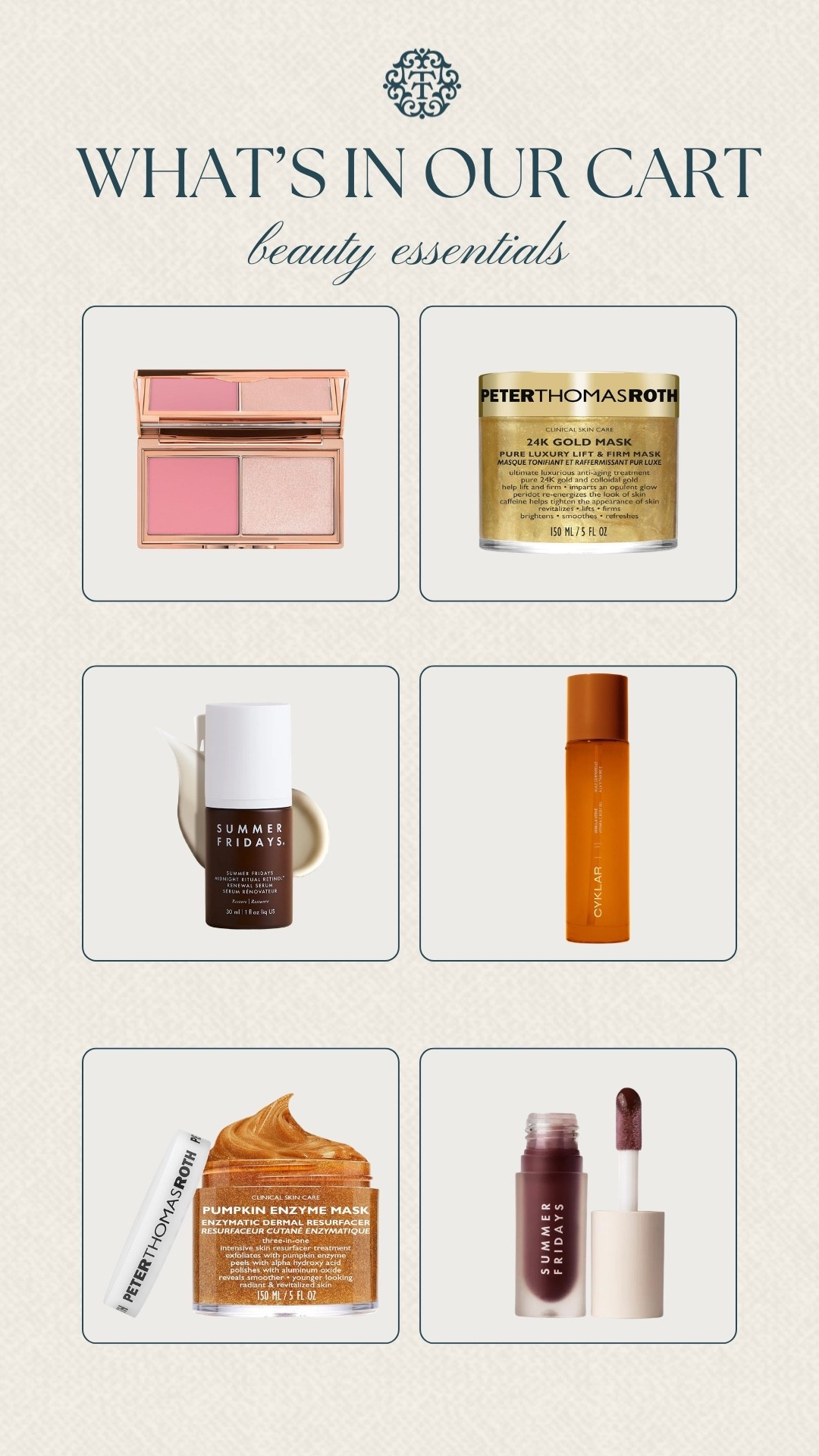 A few beauty treats we’ve been eyeing lately. This mix has glow products, masks, retinol, and lip color that feel fun to add into a summer routine. These are the products that make skincare and makeup feel a little more special.

#LTKBeauty #LTKOver40 #LTKSeasonal