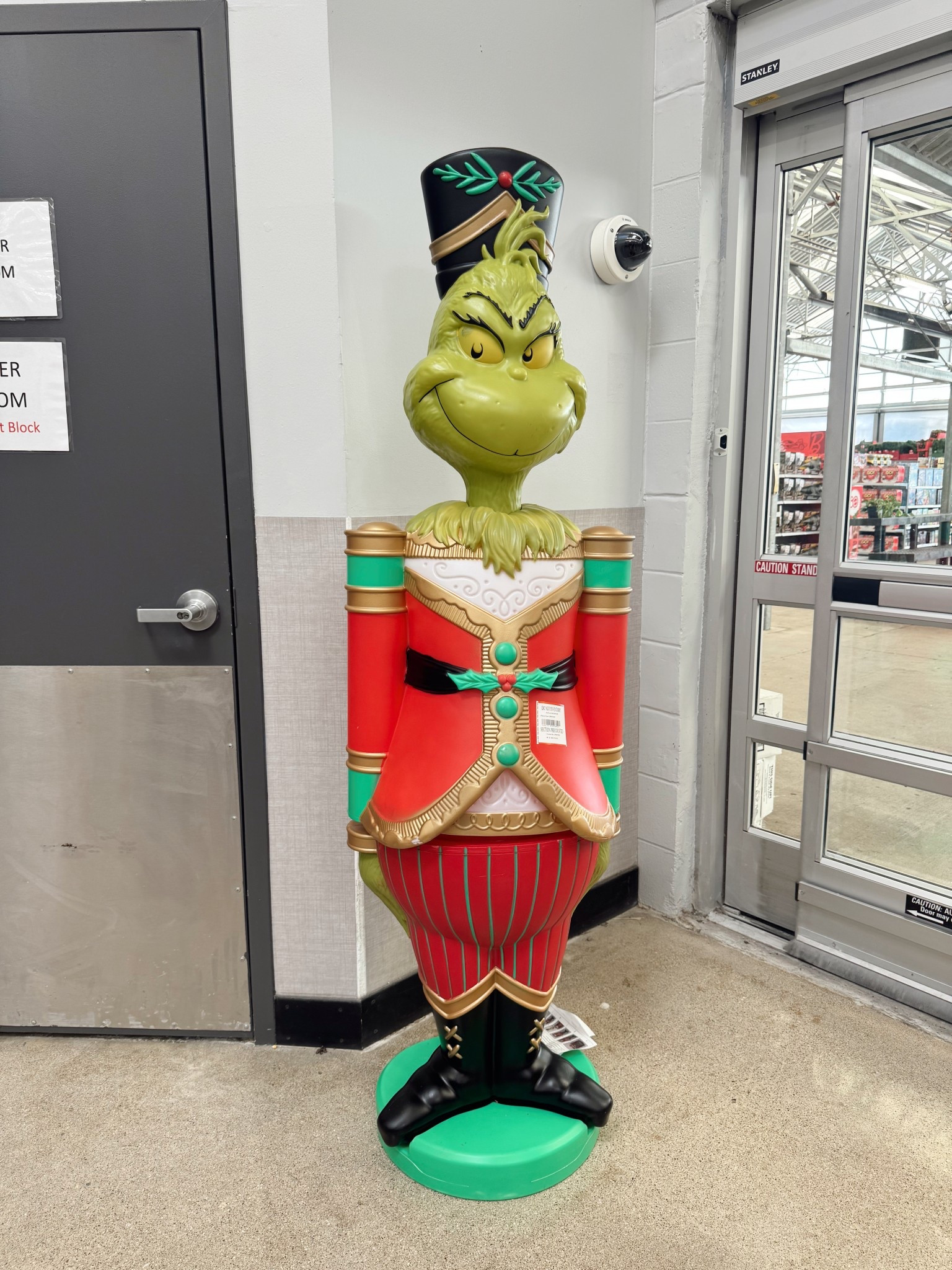 Obsessed with this life size Grinch nutcracker at Walmart!! 💚 

#walmartfinds #christmas2025

#LTKHome #LTKSeasonal