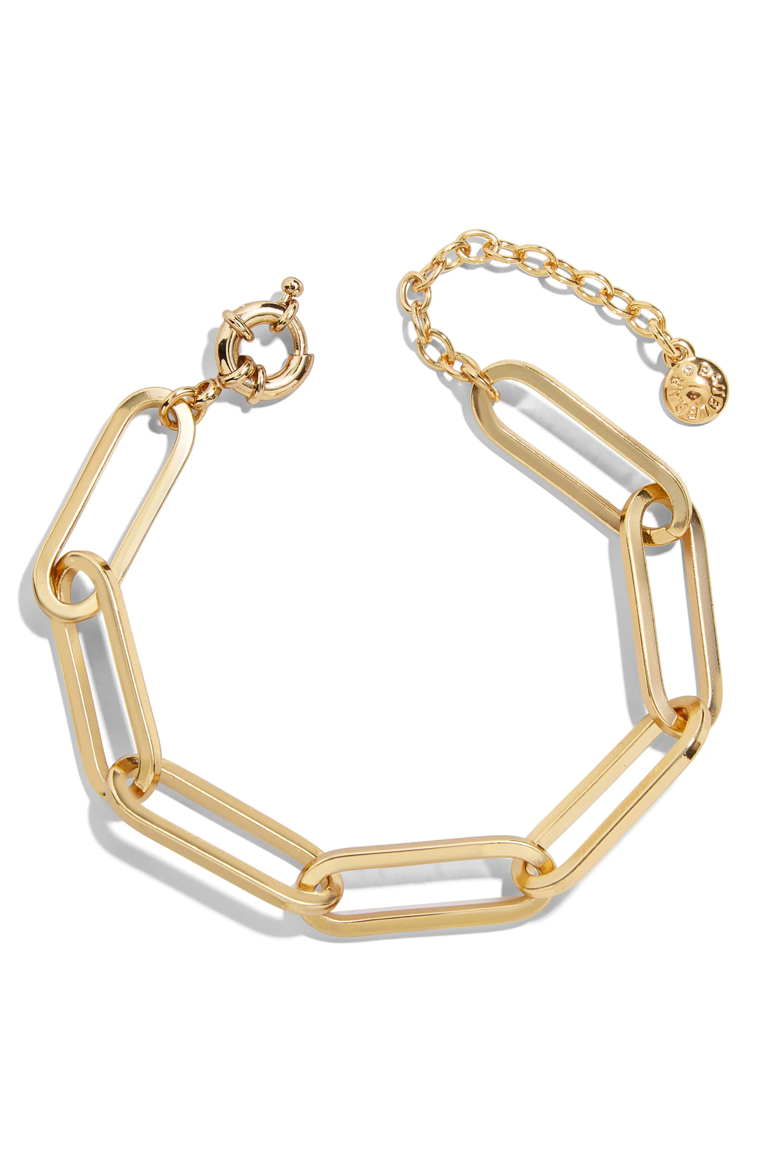 BaubleBar Hera Link Bracelet in Gold at Nordstrom | Nordstrom