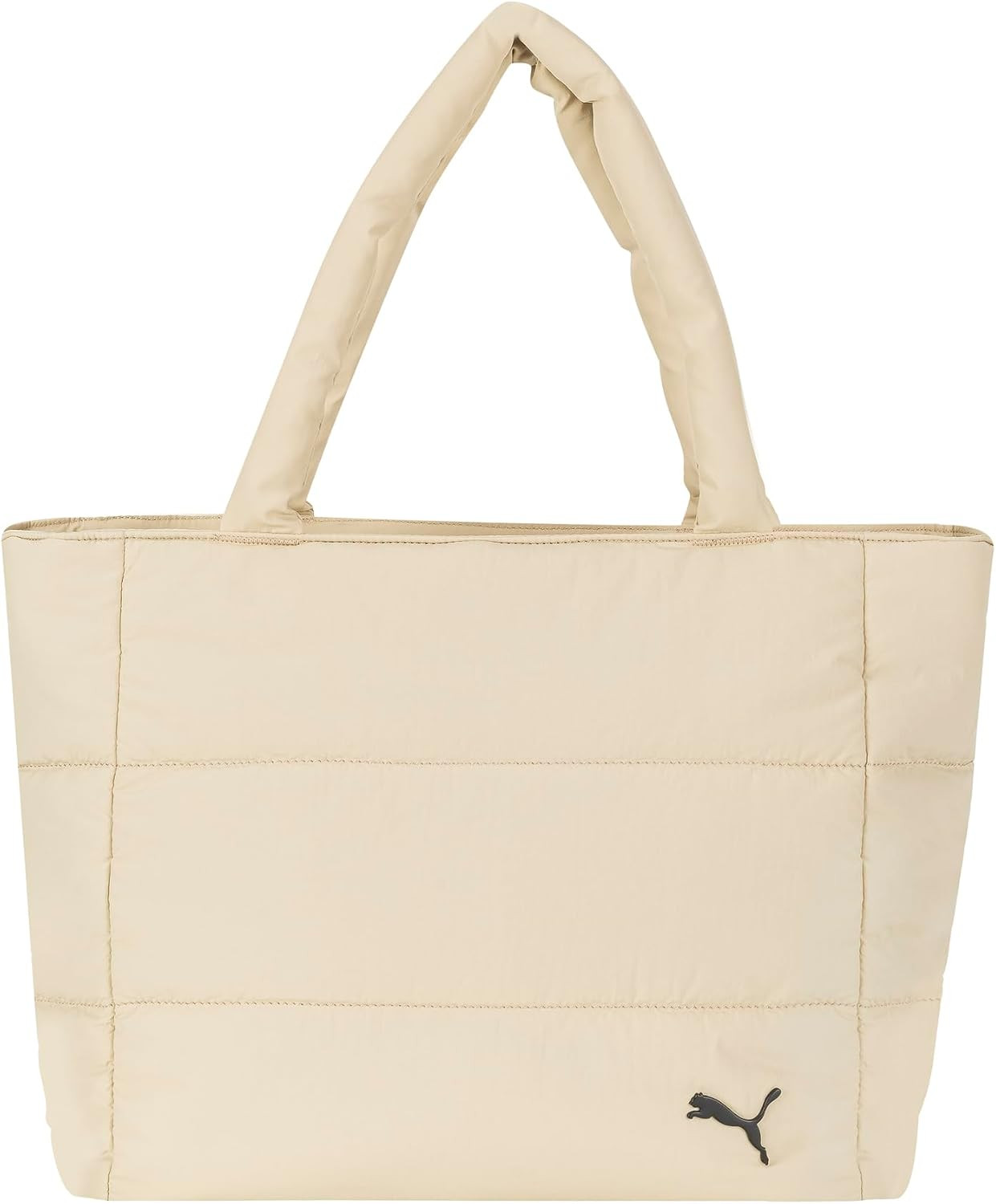 PUMA Women's Plush Soft Nylon Tote with Padded Straps, Zip Closure & Metal Logo Plaque | Amazon (US)