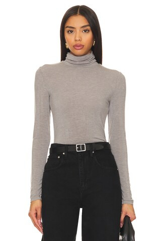 Rue Sophie Gia Knit Top in Grey from Revolve.com | Revolve Clothing (Global)