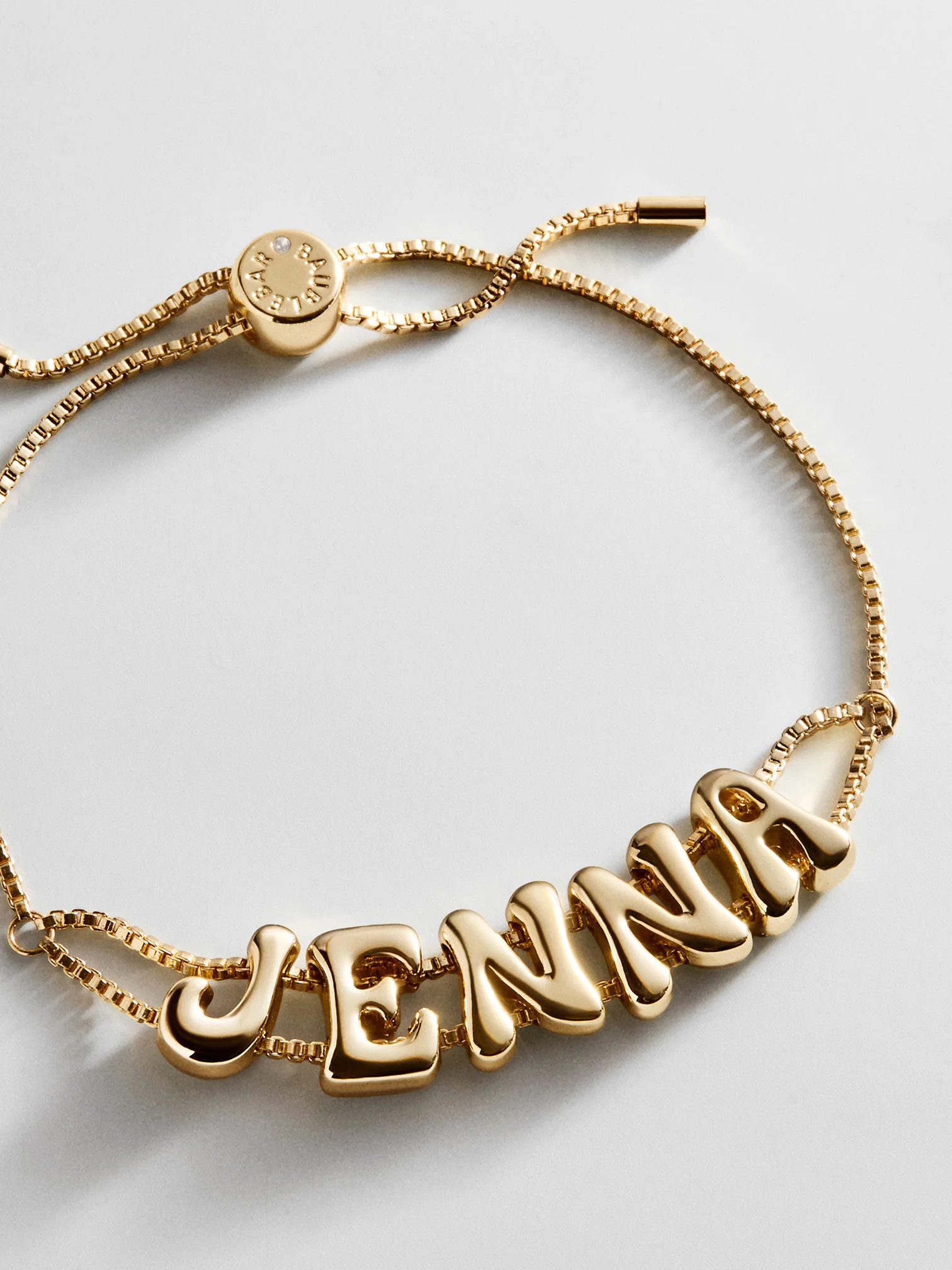 Bubble Slider Custom Bracelet - Bubble Single Strand | BaubleBar