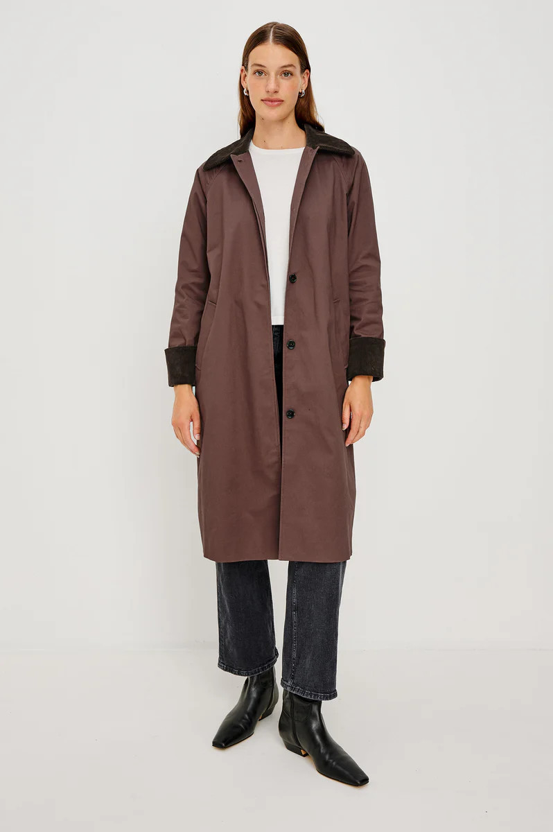 LEVY COAT - RAISIN | Rails
