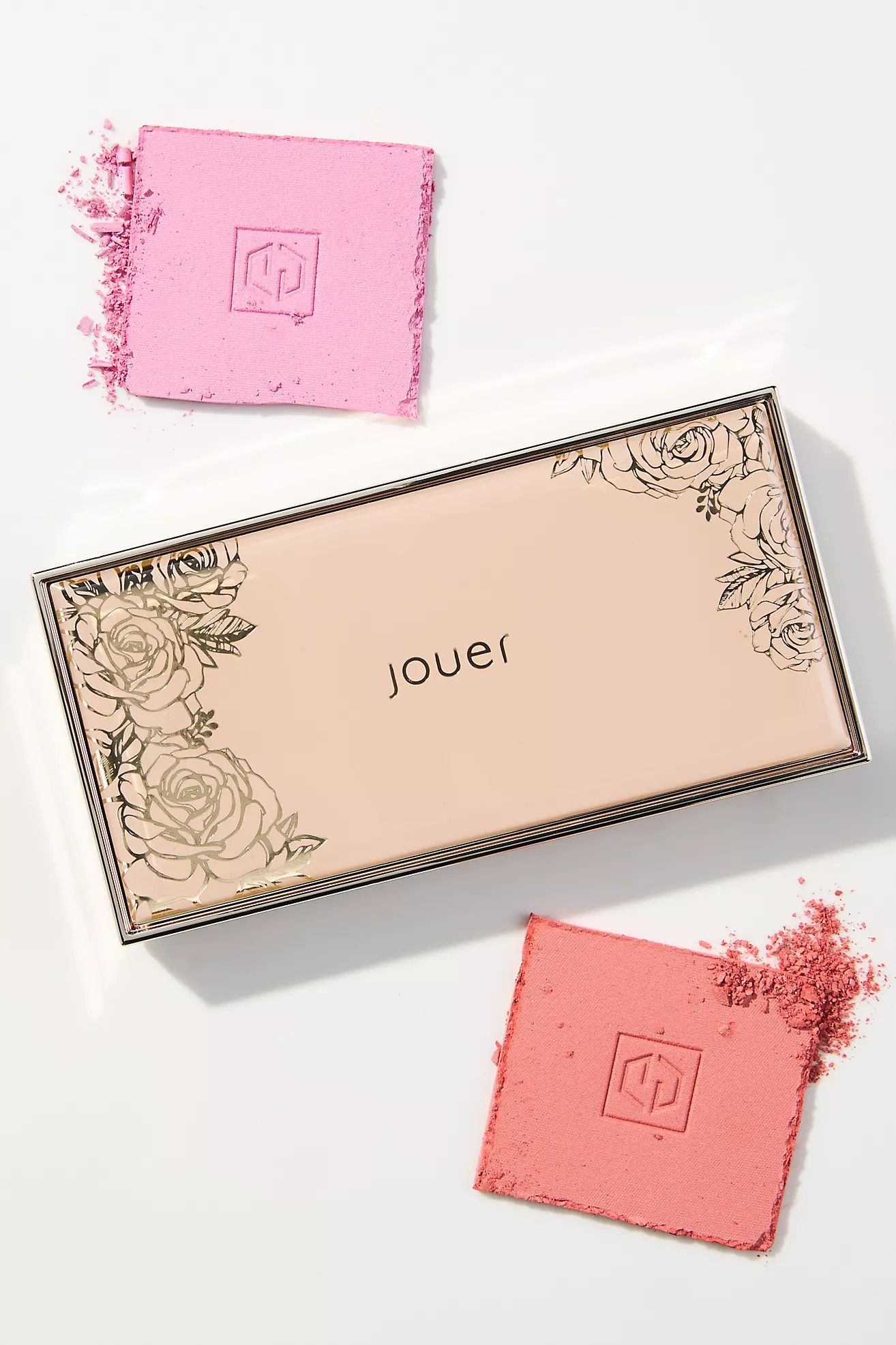 Jouer Cosmetics Rose Gold Blush Bouquet Dual Blush Palette | Anthropologie (US)
