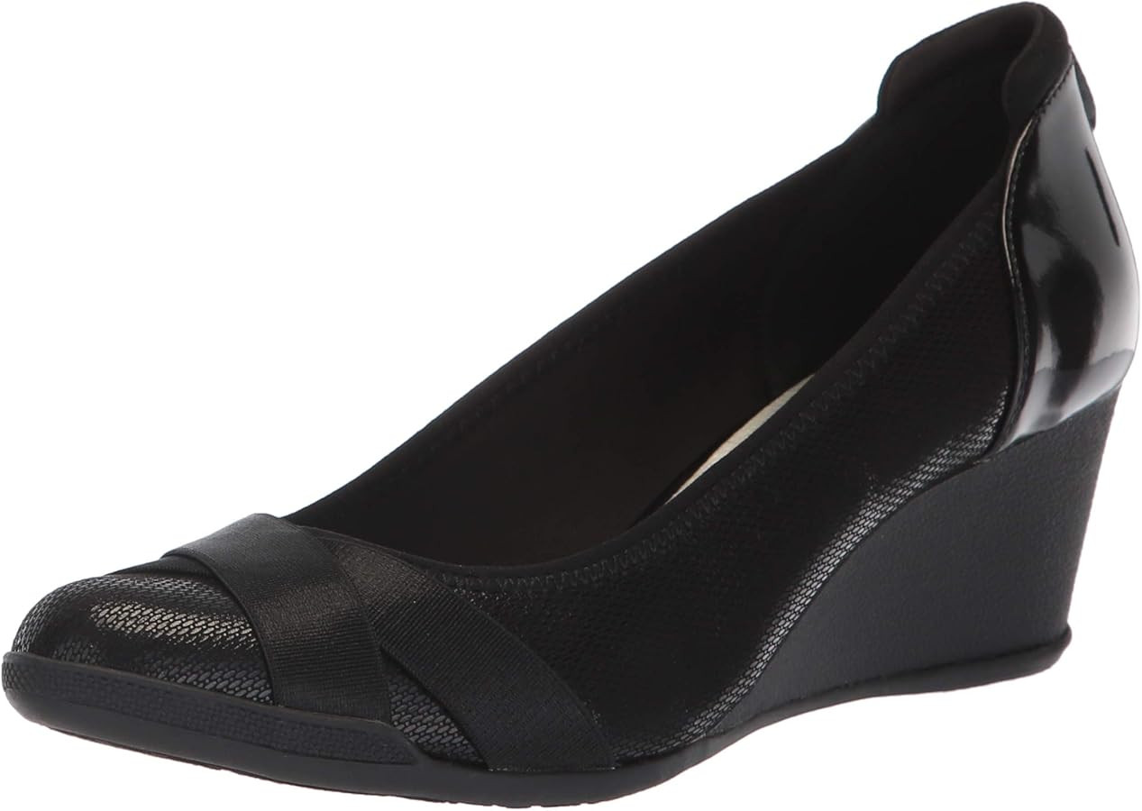 Anne Klein Women's Timeout Wedge Heel Pump | Amazon (US)
