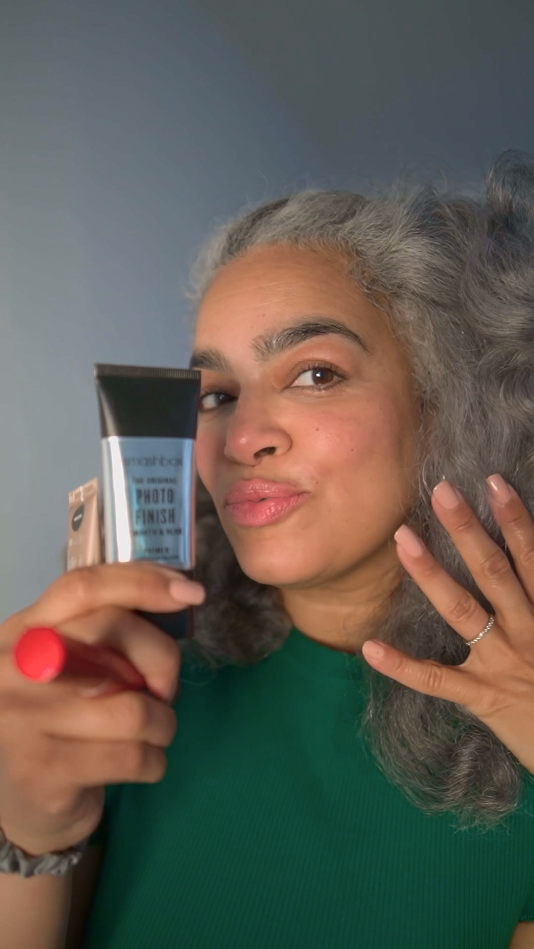 Good morning, beauties!

I'm thrilled to share my morning makeup routine with you, featuring some amazing new additions from @smashbox!

First, to keep my skin hydrated and protected, I used the @boom Beauty Cool Cream and Clinics balm - a dynamic duo for a healthy, radiant complexion!

I prepped my skin with the Smashbox iconic Original Photo Finish Primer - a game-changer for a smooth, flawless base.

I evened out my tone with the @jonesroad WT Foundation in Medium Honey - its creamy texture and natural finish make it a staple in my makeup bag!

Next, I defined my lashes with the Super Fan Mascara - its long-lasting formula and volumizing brush make my eyes pop!

Finally, for a natural-looking glow, I applied The Halo Sheer to Stay Color Tint Lip + Cheek - its subtle, buildable color is perfect for everyday wear.

What are your favorite products in your morning routine? Share with me in the comments below!

#Smashbox #MakeupRoutine #MorningMotivation #NaturalGlow #HydratedSkin #FlawlessBase #LashGoals #EverydayEssentials

#LTKBeauty #LTKOver40