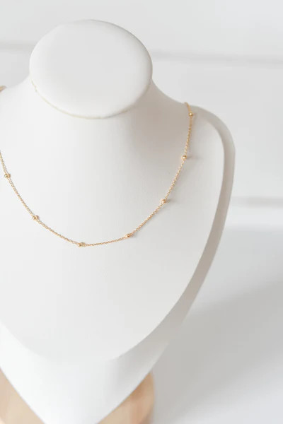 The Leya necklace | Bella Rey Designs