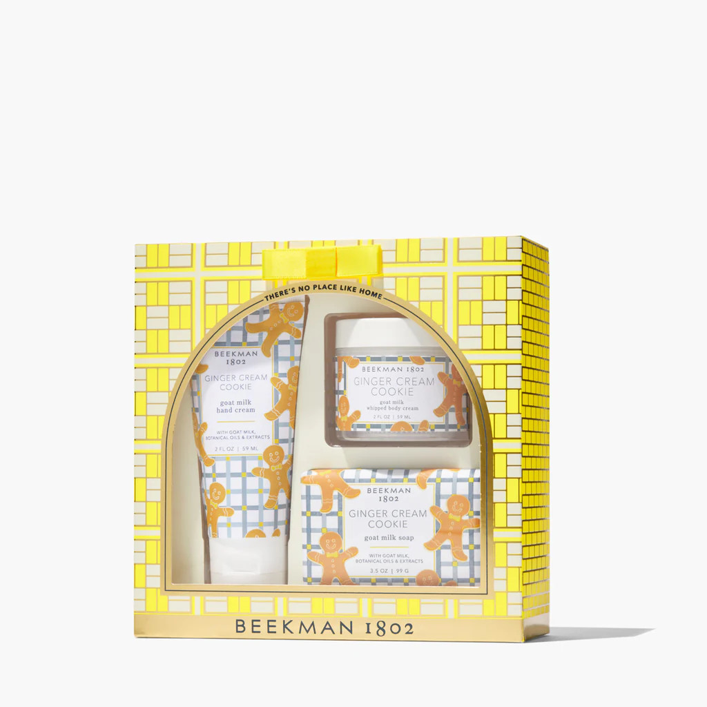 Ginger Cream Cookie Bodycare Gift Set | Beekman 1802