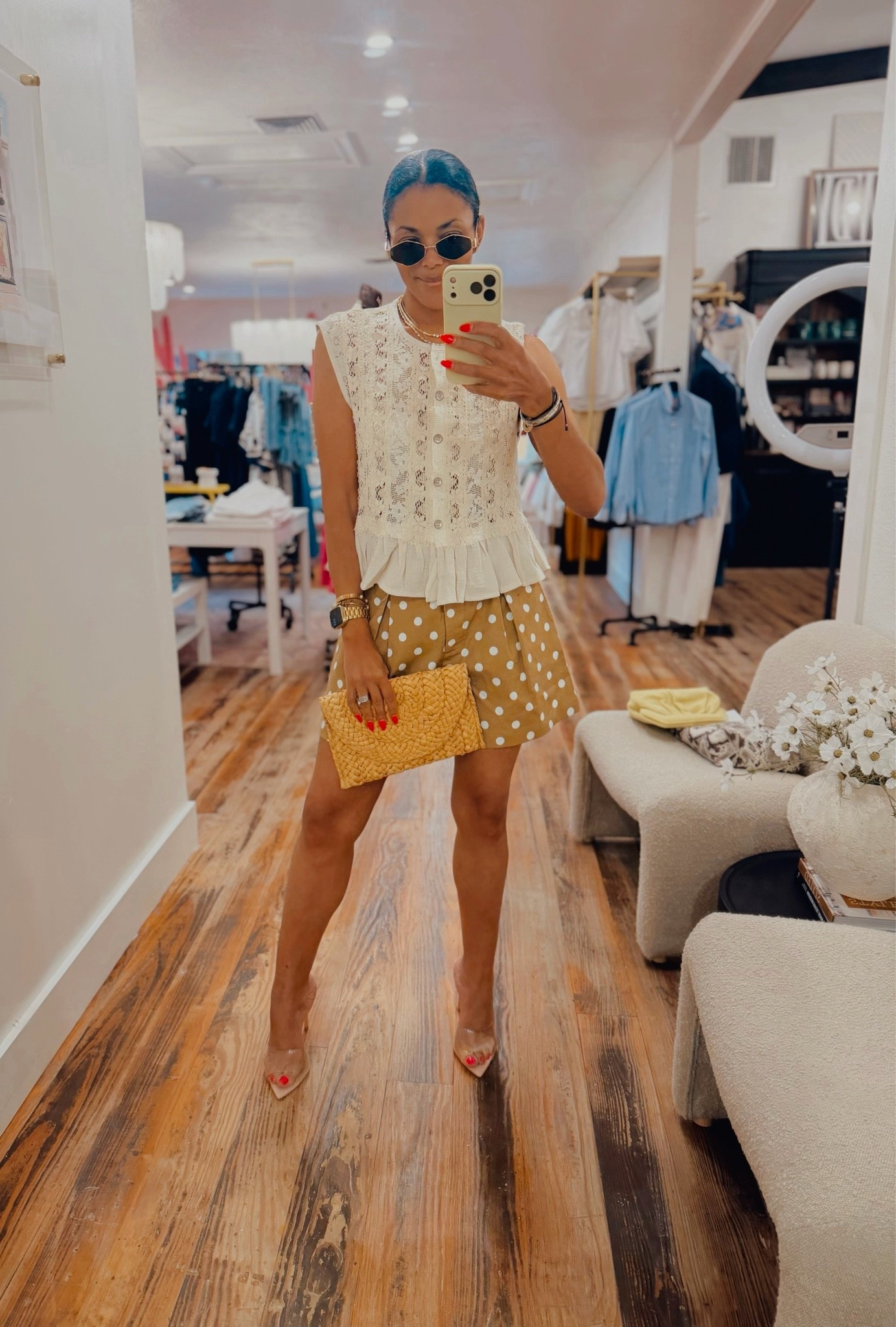 This top is so flattering and an easy wear! Definitely one you will wear over and over again! #springfashion #summerstyle

#LTKgrwm #LTKootd #LTKmomlife