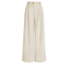 AUTOMET Women Wide Leg Dress Pants High Waisted Loose Fit Business Casual Work Trousers with Pock... | Amazon (US)