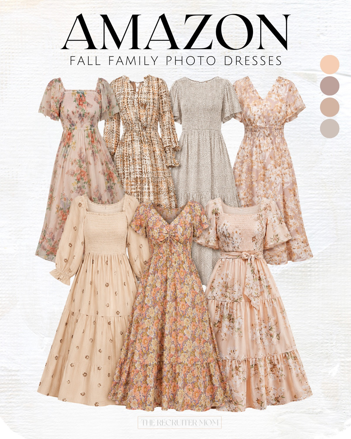 Neutral Amazon dresses for fall family photos 🤎 Cream, tan + soft floral options!
#FamilyPhotoOutfits #AmazonFashion

#LTKgrwm #LTKmomlife #LTKSeasonal